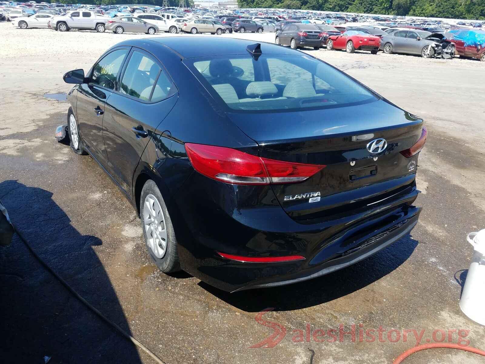 5NPD74LF7HH183108 2017 HYUNDAI ELANTRA