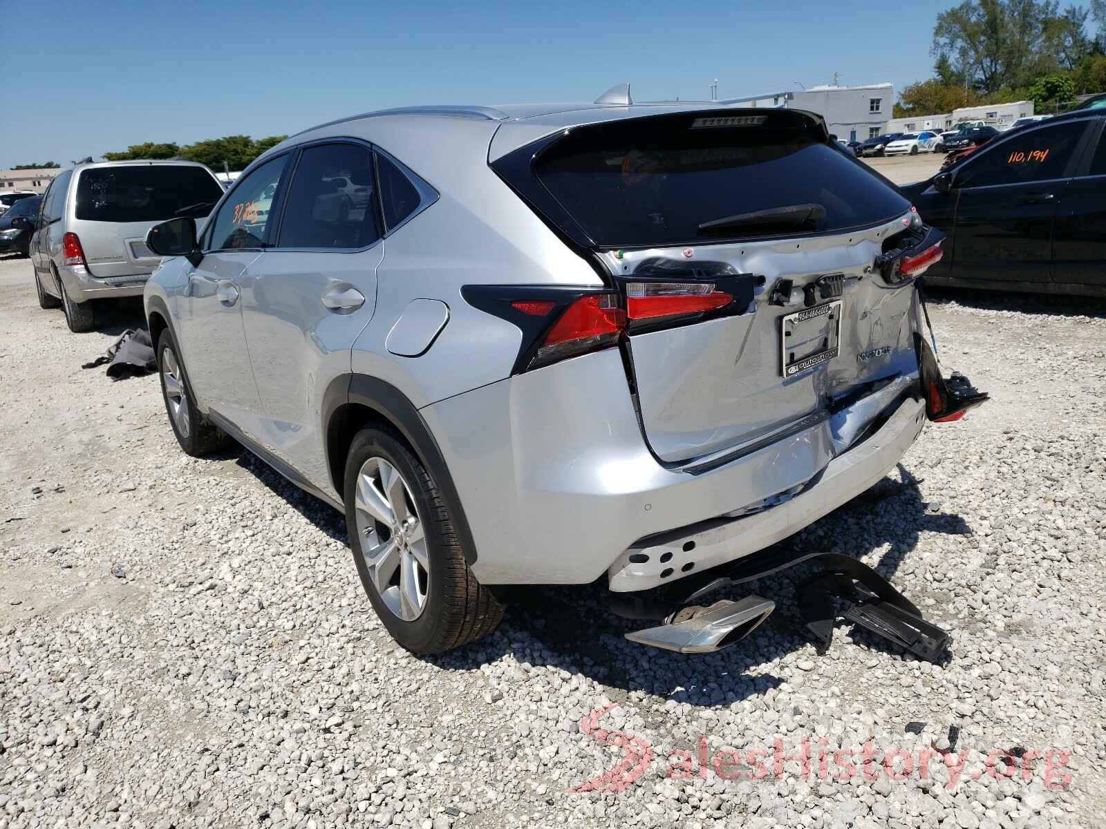 JTJYARBZ9H2057147 2017 LEXUS NX