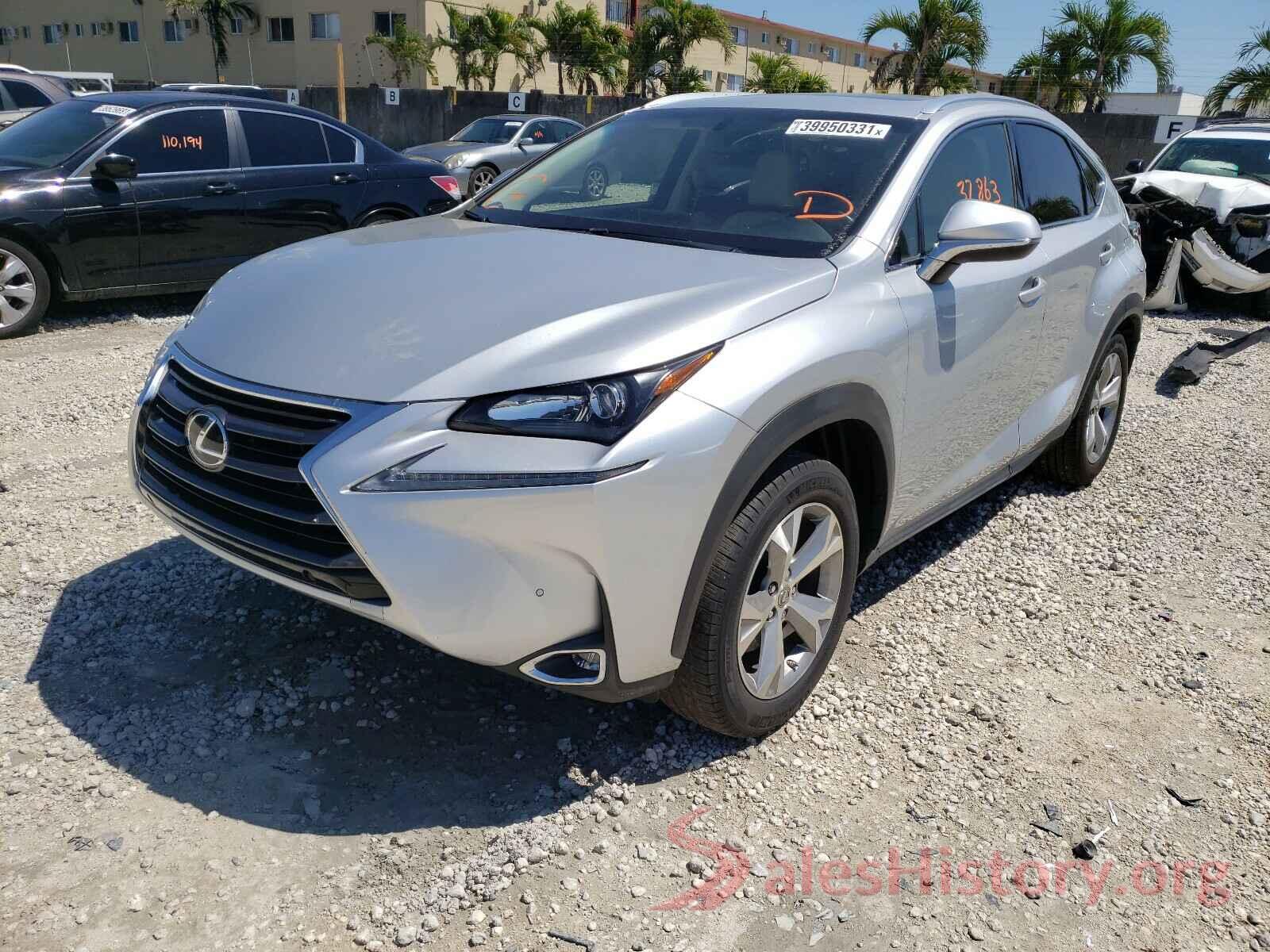 JTJYARBZ9H2057147 2017 LEXUS NX