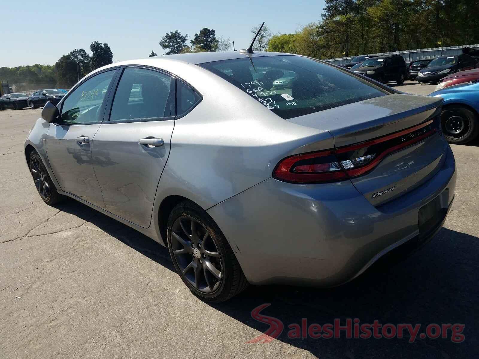 1C3CDFAA5GD584690 2016 DODGE DART