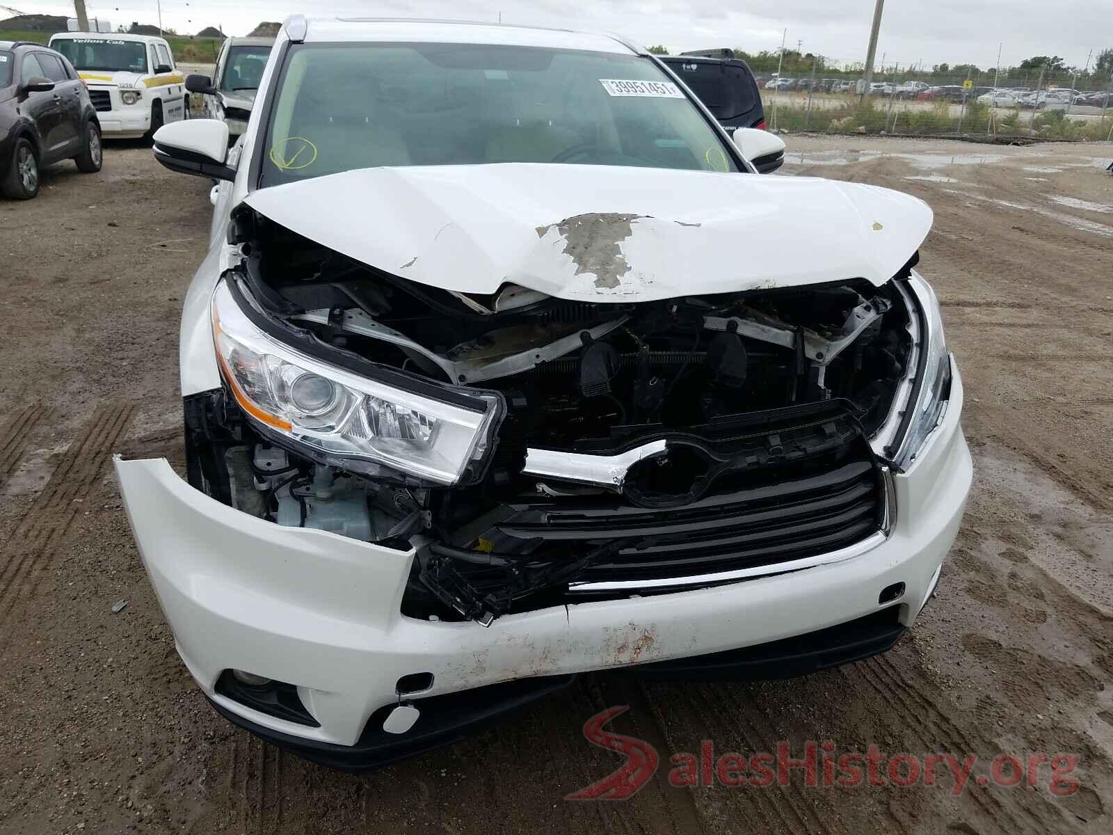 5TDKKRFH0GS122644 2016 TOYOTA HIGHLANDER