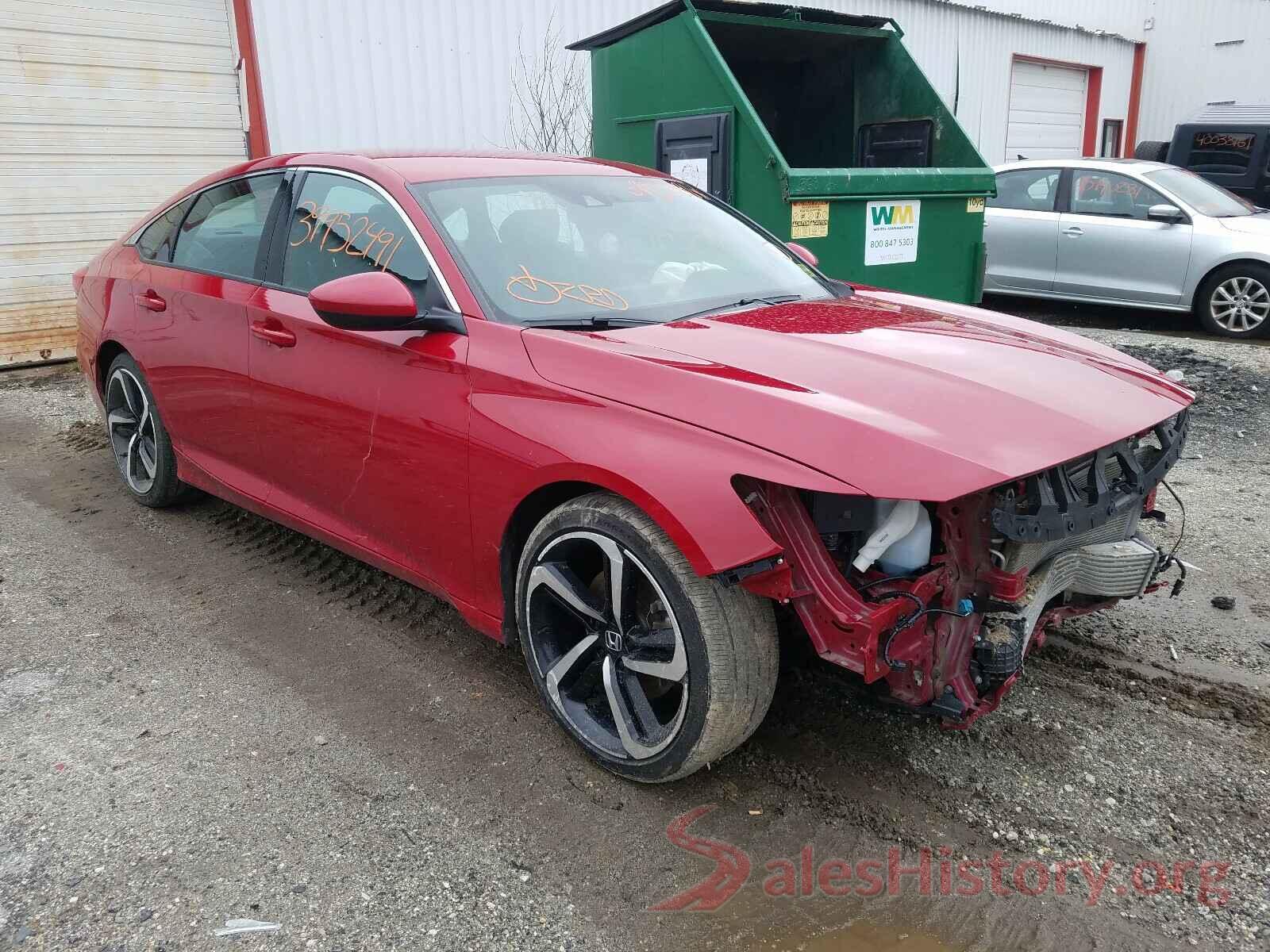 1HGCV1F33JA096595 2018 HONDA ACCORD