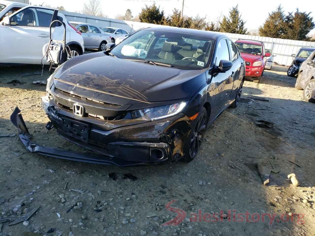 2HGFC2F82KH529167 2019 HONDA CIVIC