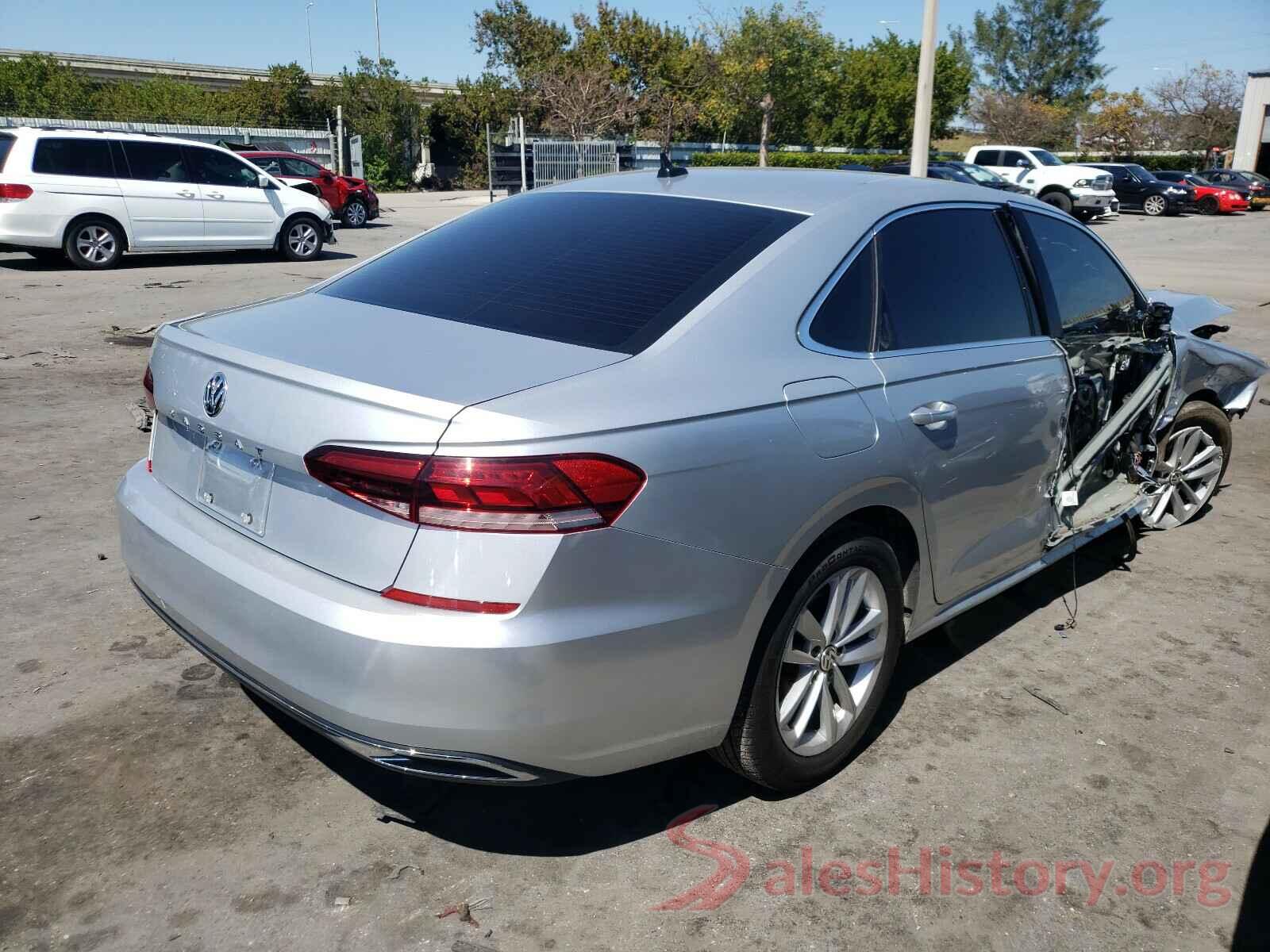 1VWSA7A37LC008684 2020 VOLKSWAGEN PASSAT