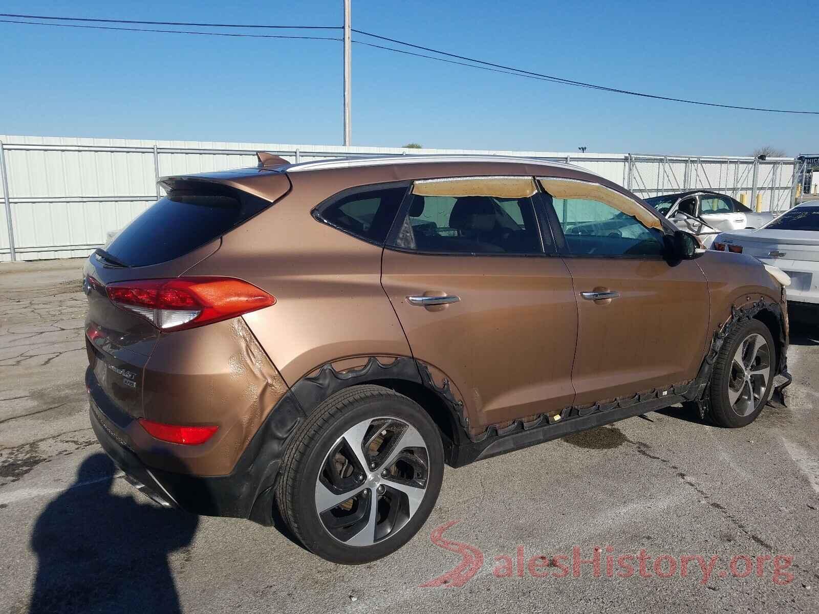 KM8J3CA26GU097605 2016 HYUNDAI TUCSON