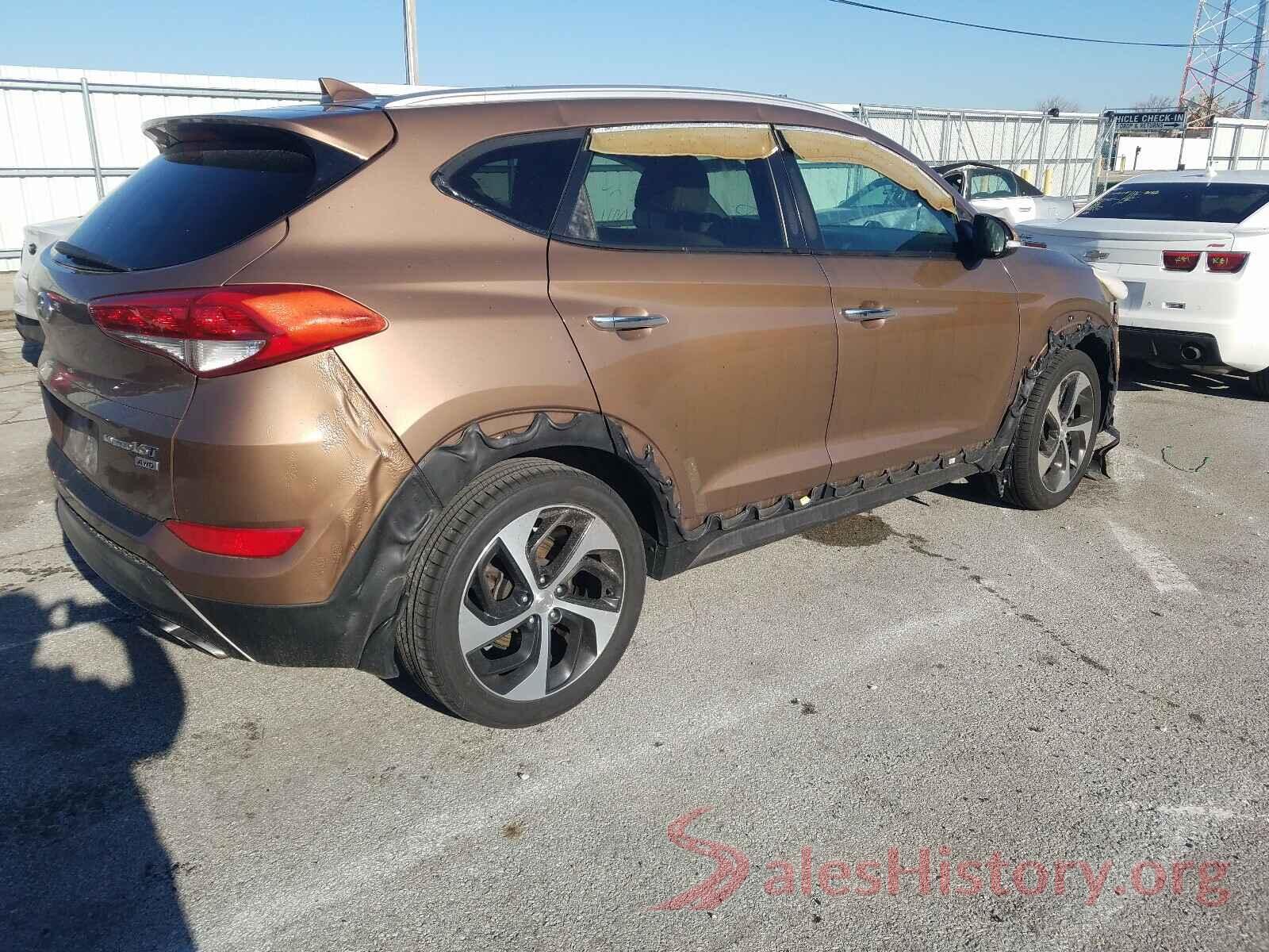 KM8J3CA26GU097605 2016 HYUNDAI TUCSON