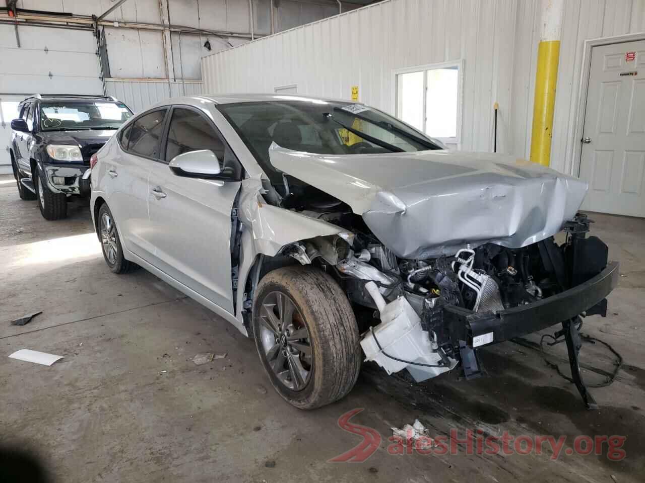 5NPD84LF7JH307980 2018 HYUNDAI ELANTRA