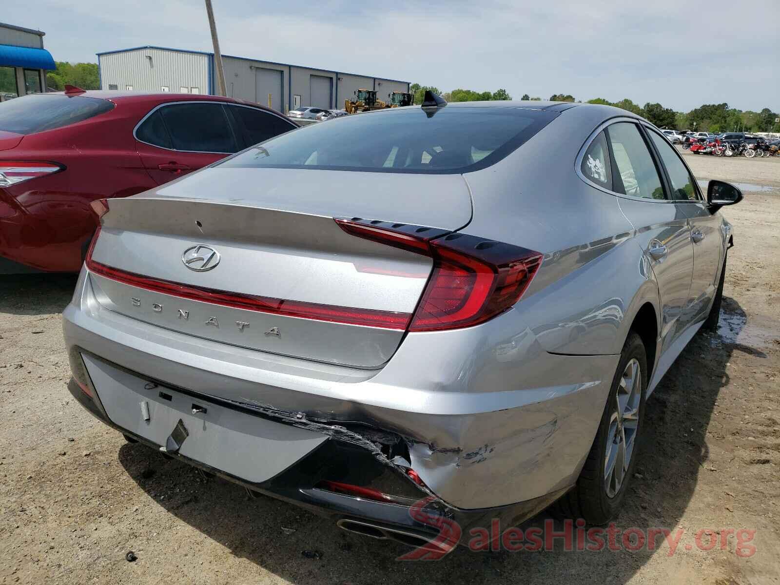 5NPEF4JA8LH031636 2020 HYUNDAI SONATA