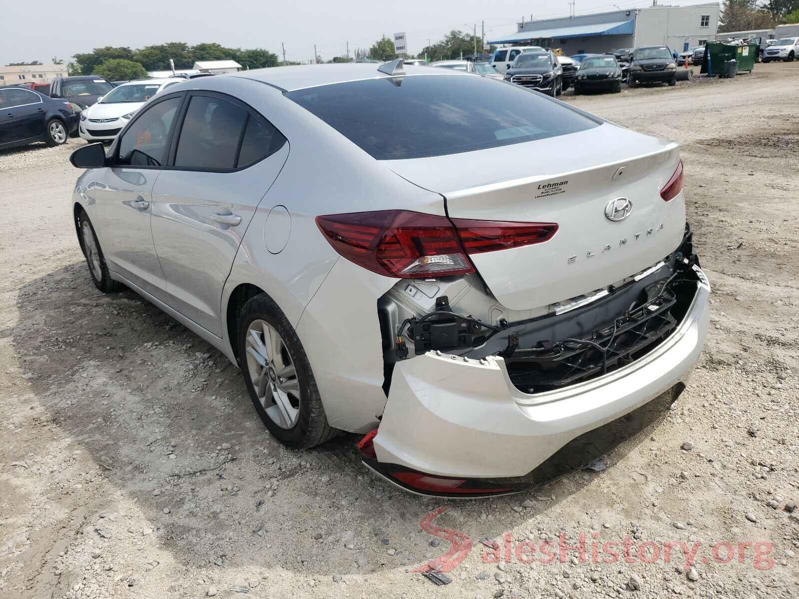 5NPD84LF9LH540407 2020 HYUNDAI ELANTRA