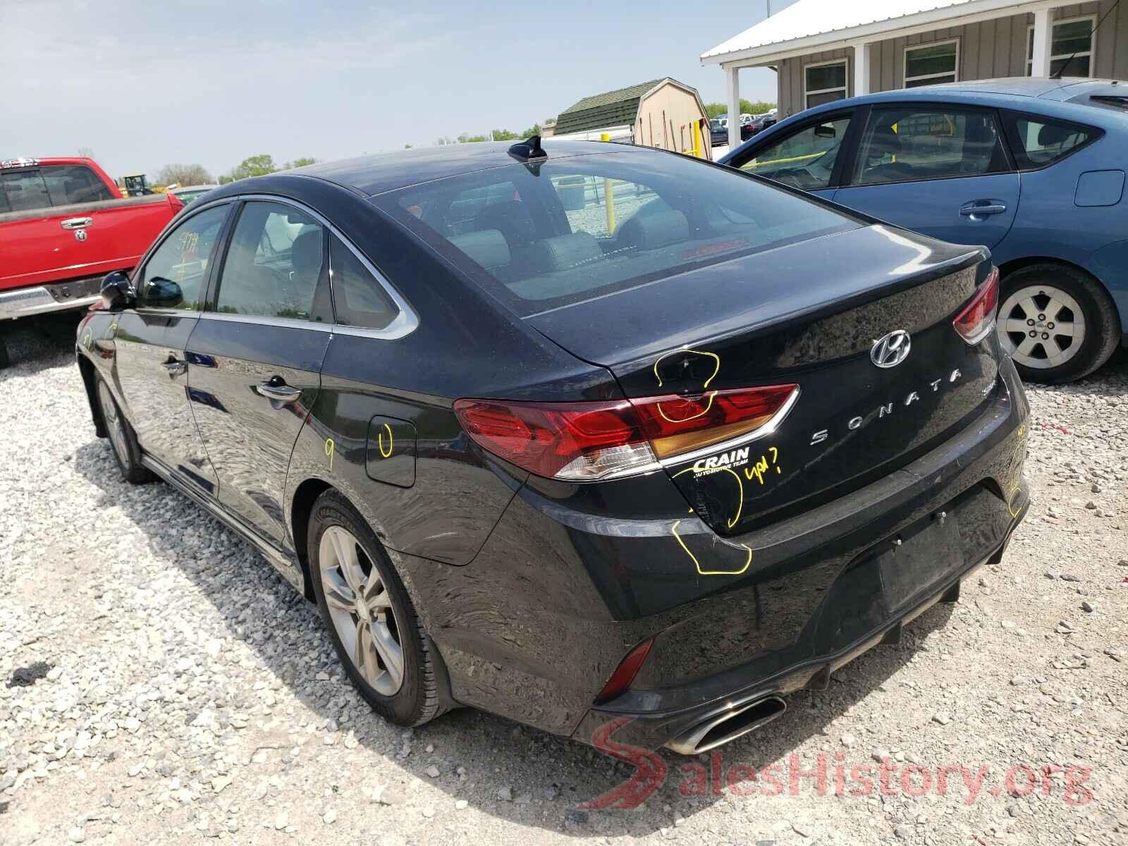 5NPE34AF1JH696346 2018 HYUNDAI SONATA