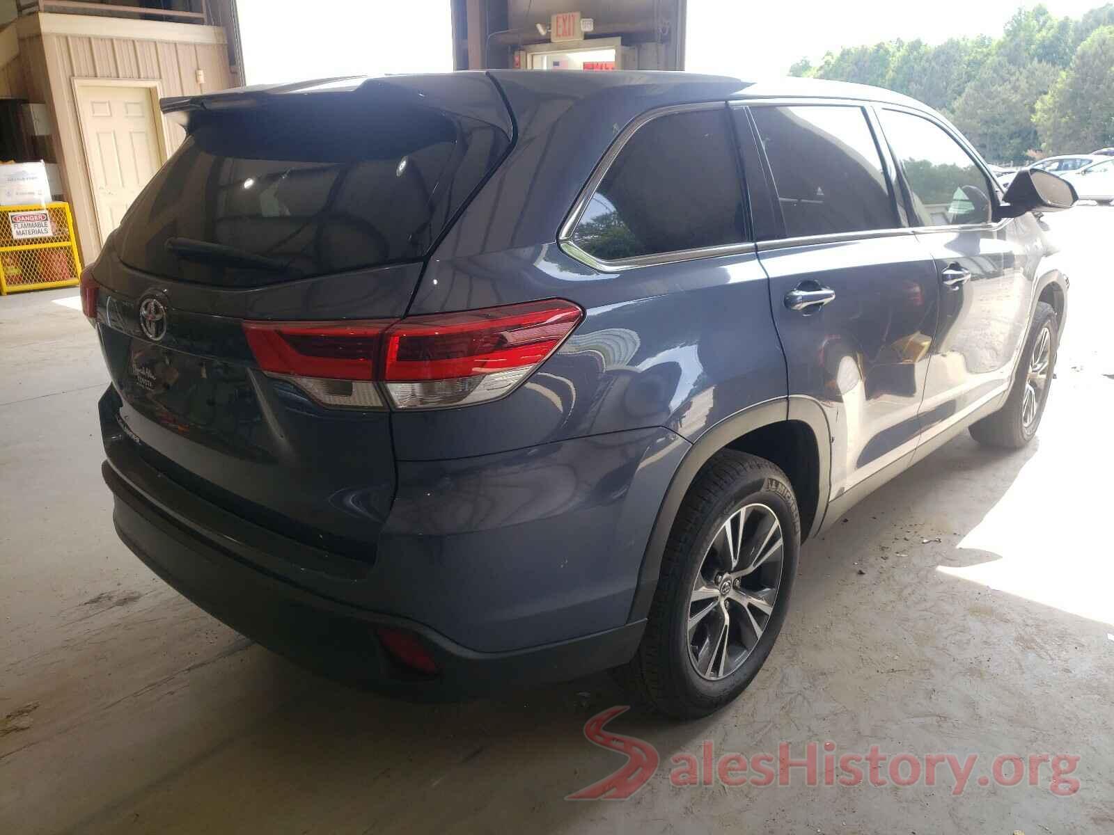 5TDZZRFH9KS363525 2019 TOYOTA HIGHLANDER