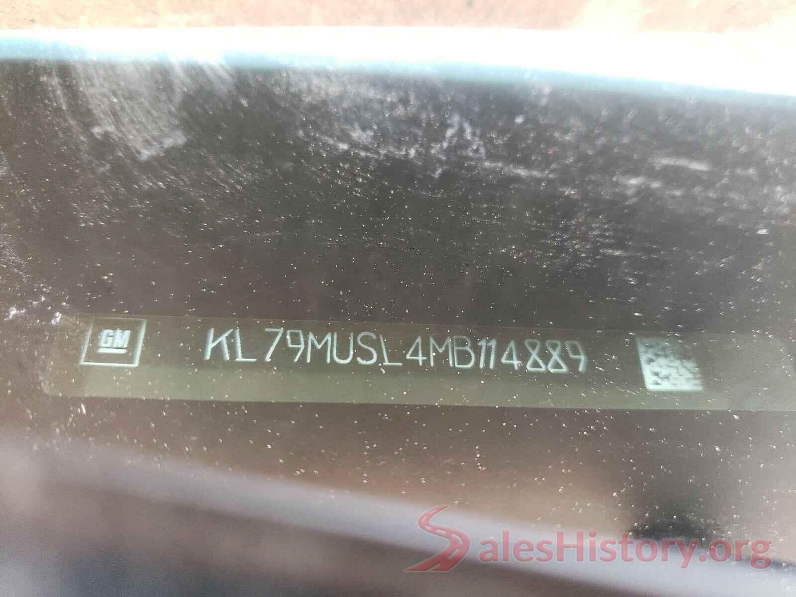 KL79MUSL4MB114889 2021 CHEVROLET TRAILBLAZE