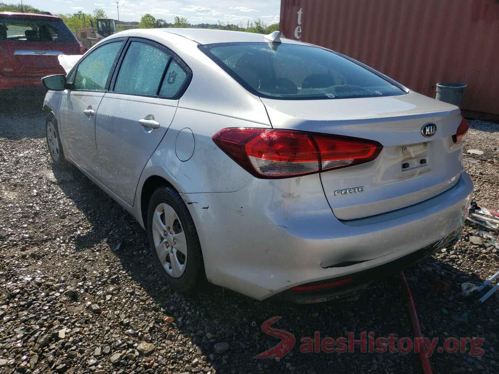 3KPFK4A79HE092462 2017 KIA FORTE