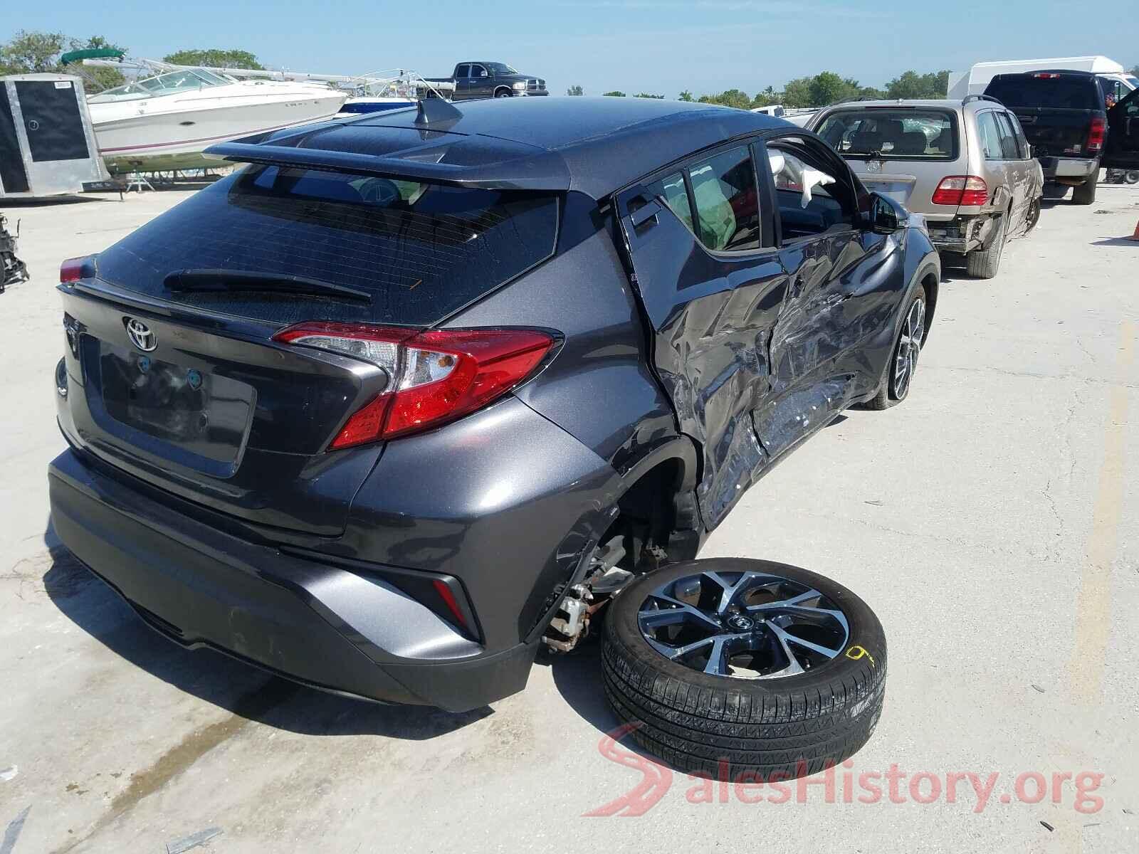 NMTKHMBX3KR100773 2019 TOYOTA C-HR