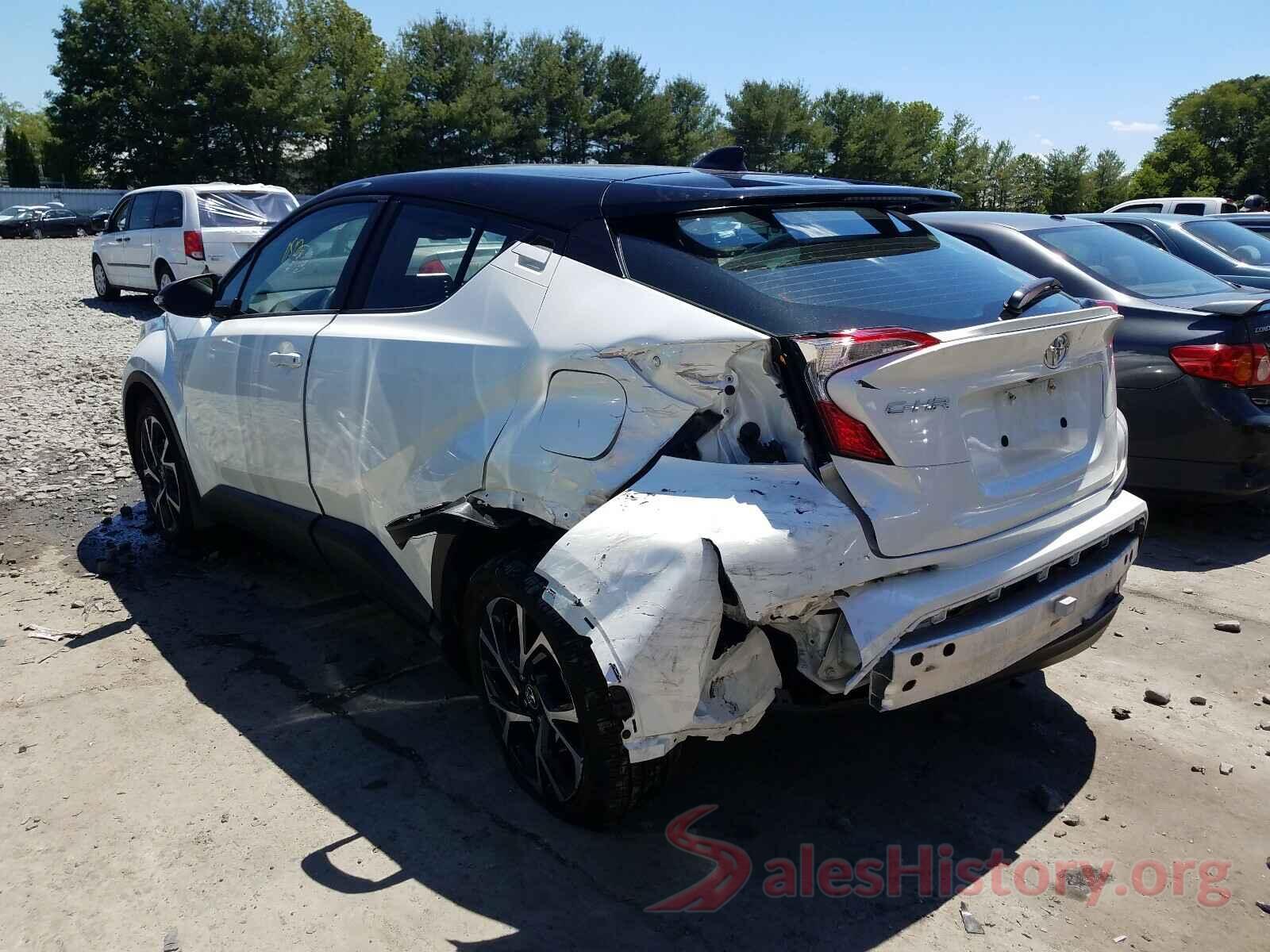 NMTKHMBX7KR093973 2019 TOYOTA C-HR