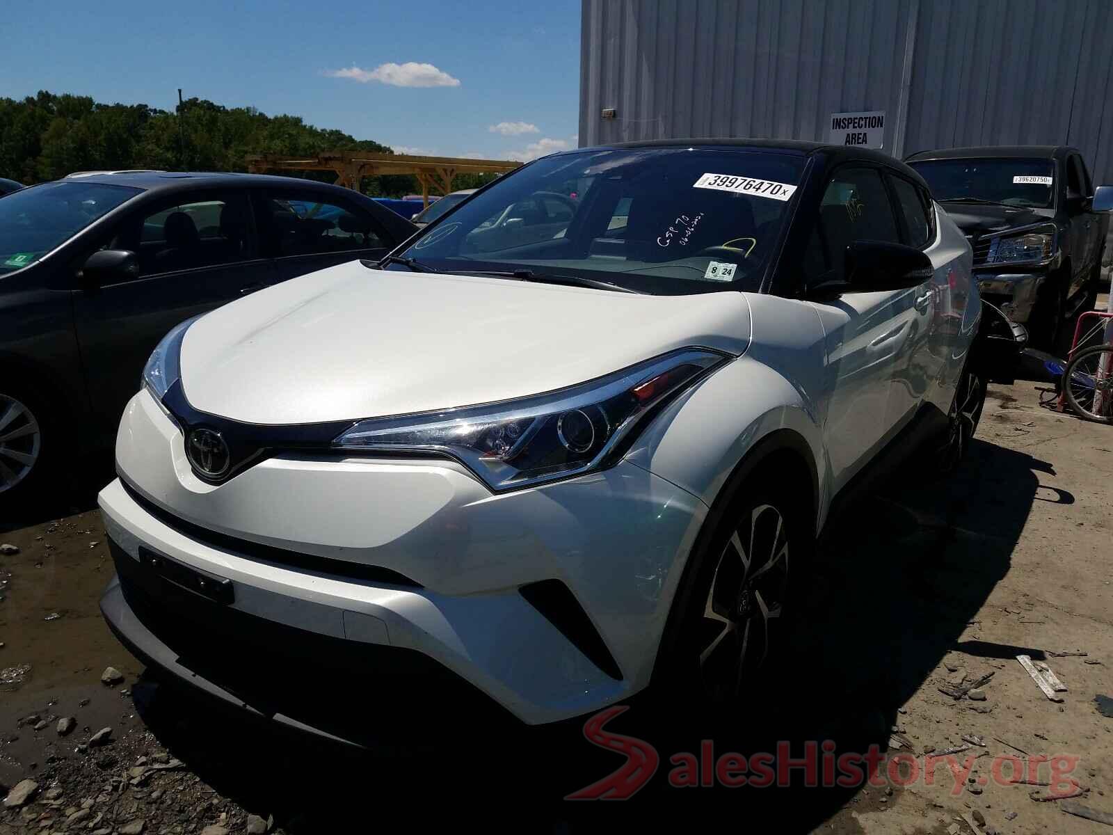 NMTKHMBX7KR093973 2019 TOYOTA C-HR