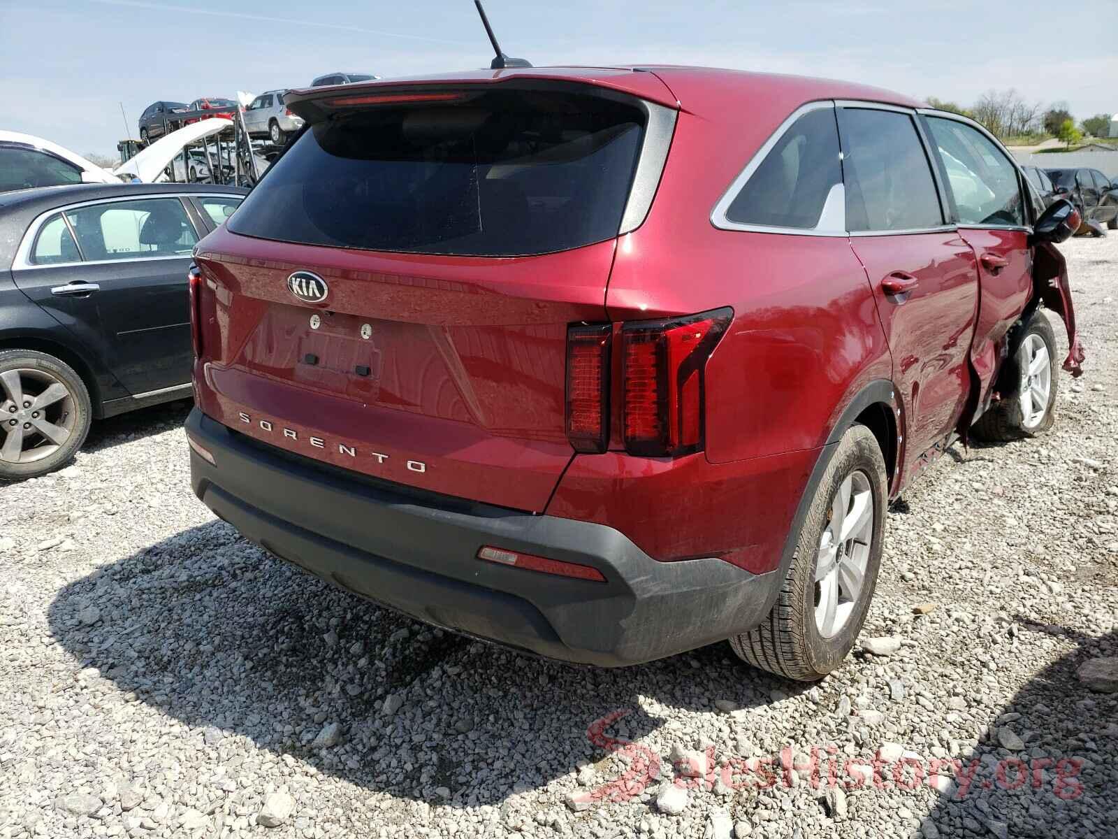 5XYRG4LC3MG001613 2021 KIA SORENTO