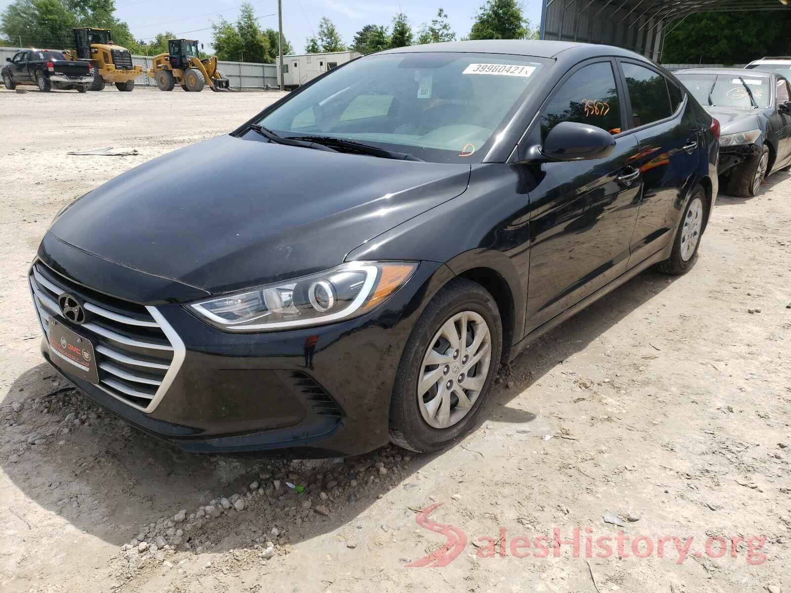 KMHD74LF8HU207160 2017 HYUNDAI ELANTRA