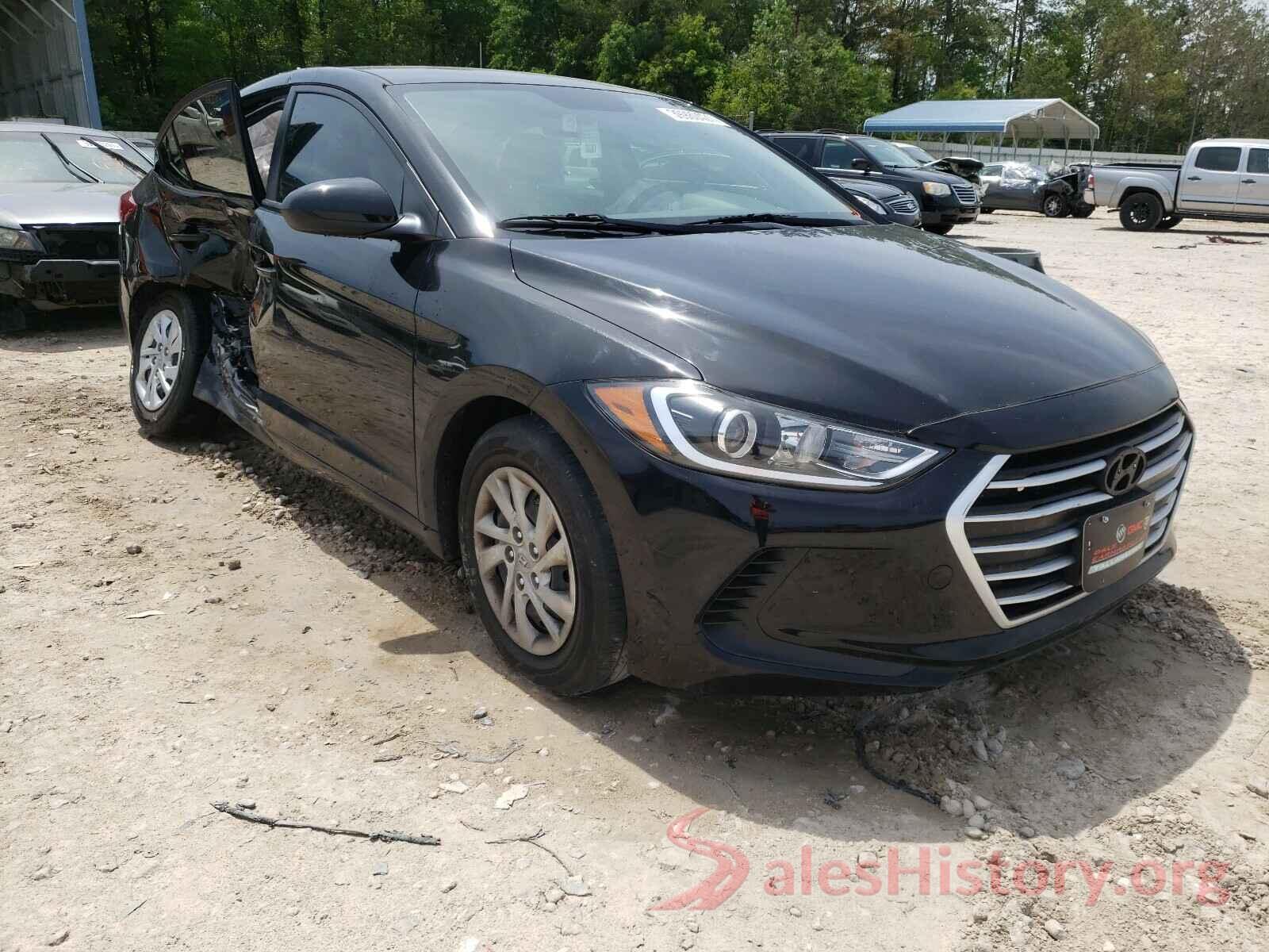 KMHD74LF8HU207160 2017 HYUNDAI ELANTRA