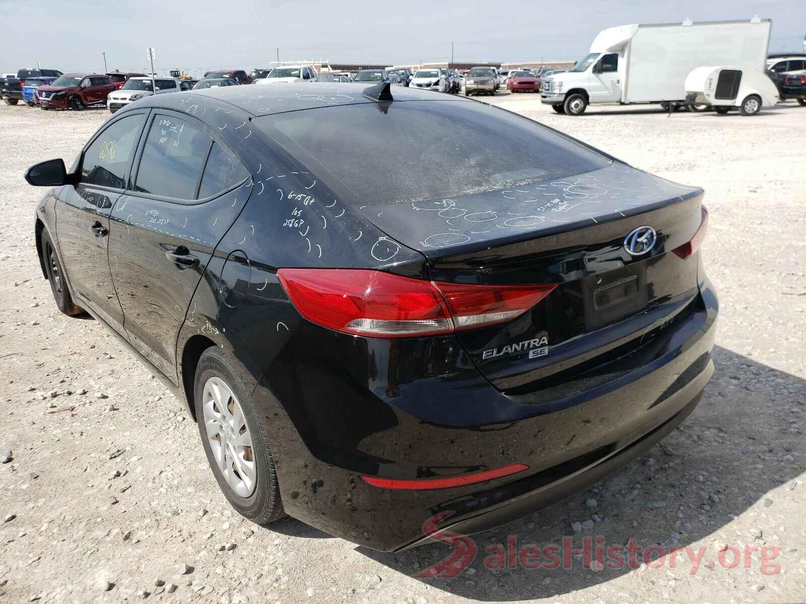 5NPD74LF1HH048786 2017 HYUNDAI ELANTRA