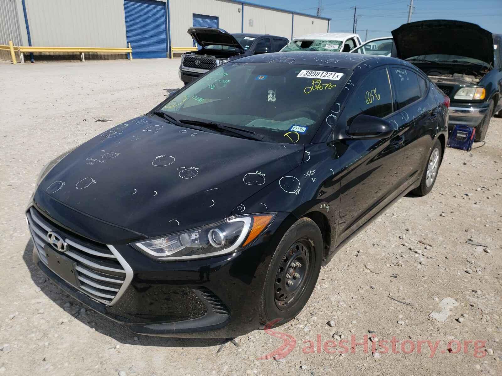 5NPD74LF1HH048786 2017 HYUNDAI ELANTRA