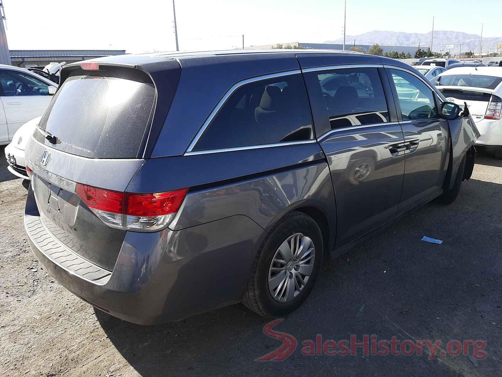 5FNRL5H25GB039776 2016 HONDA ODYSSEY