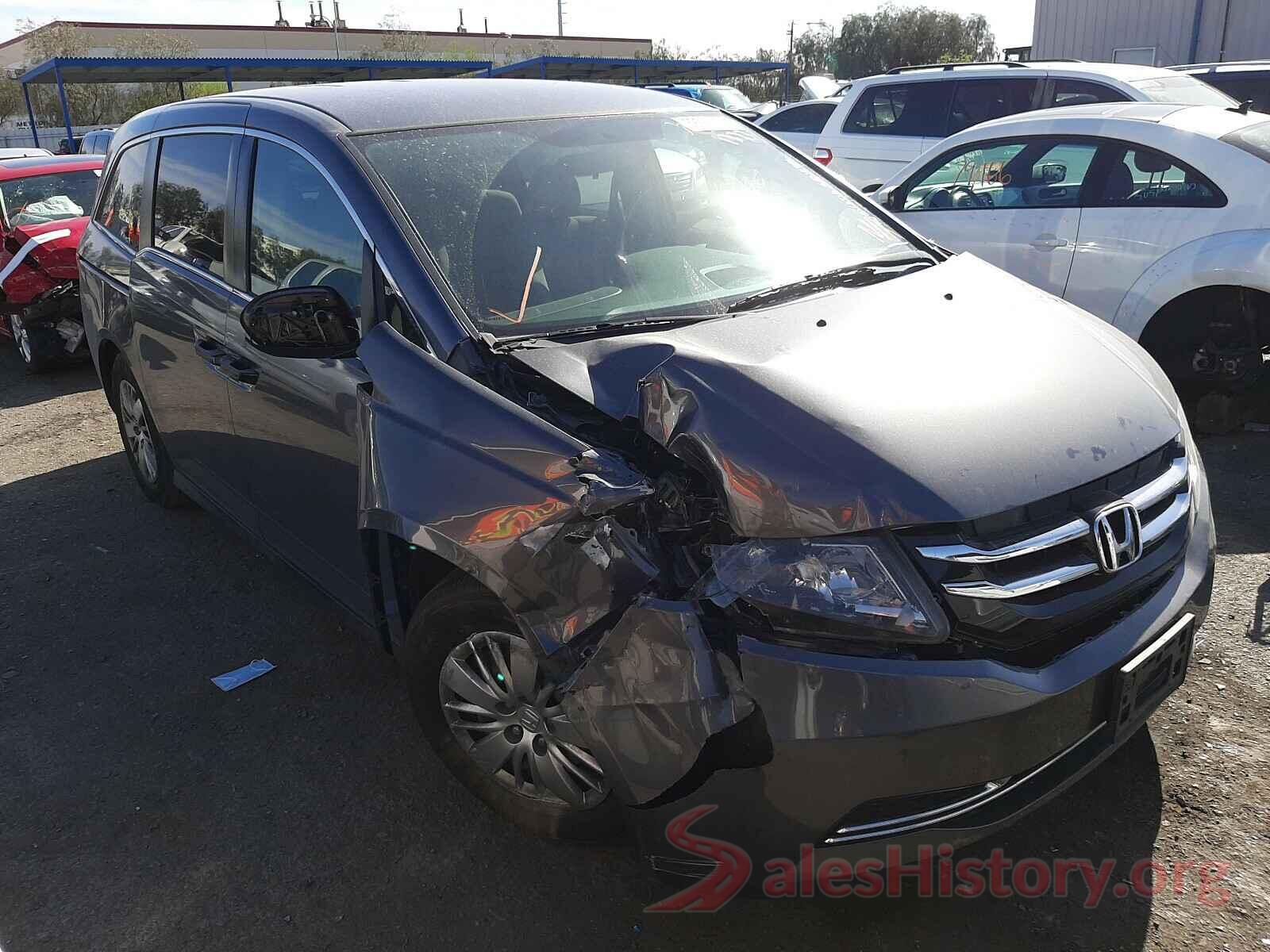 5FNRL5H25GB039776 2016 HONDA ODYSSEY