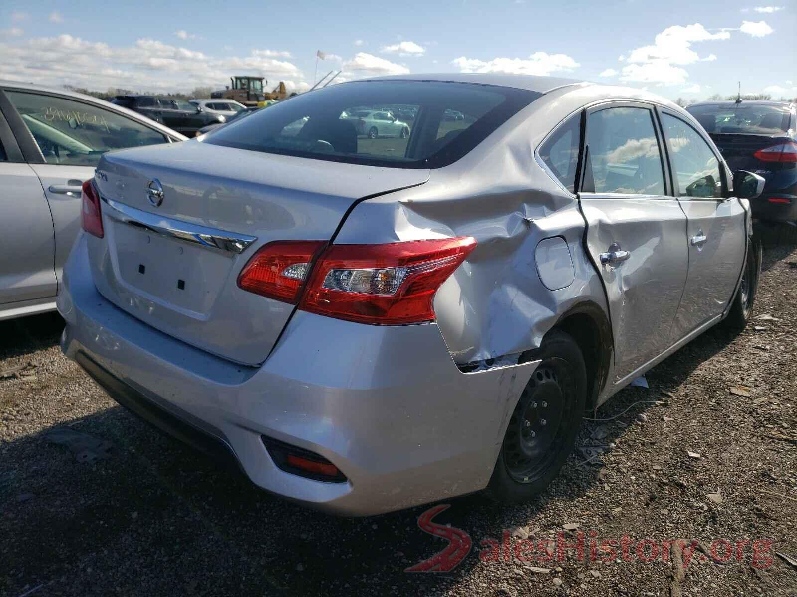 3N1AB7AP7KY353642 2019 NISSAN SENTRA