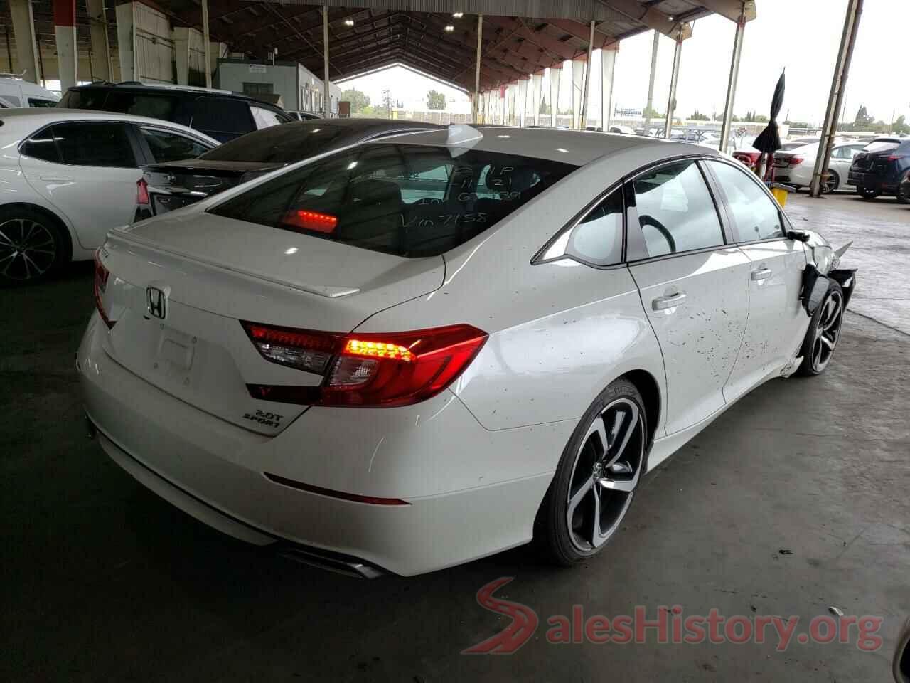 1HGCV2F3XKA007158 2019 HONDA ACCORD