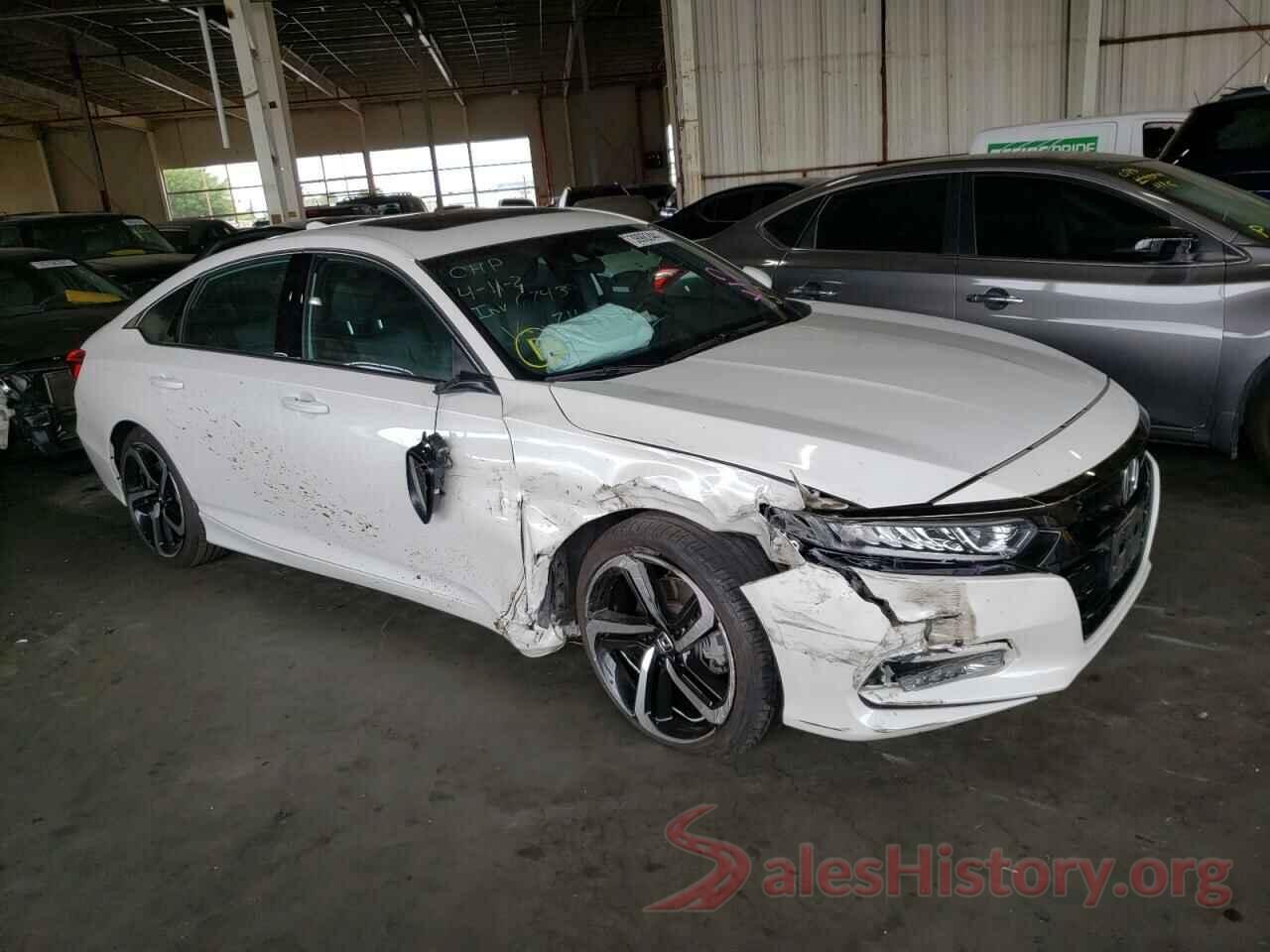 1HGCV2F3XKA007158 2019 HONDA ACCORD