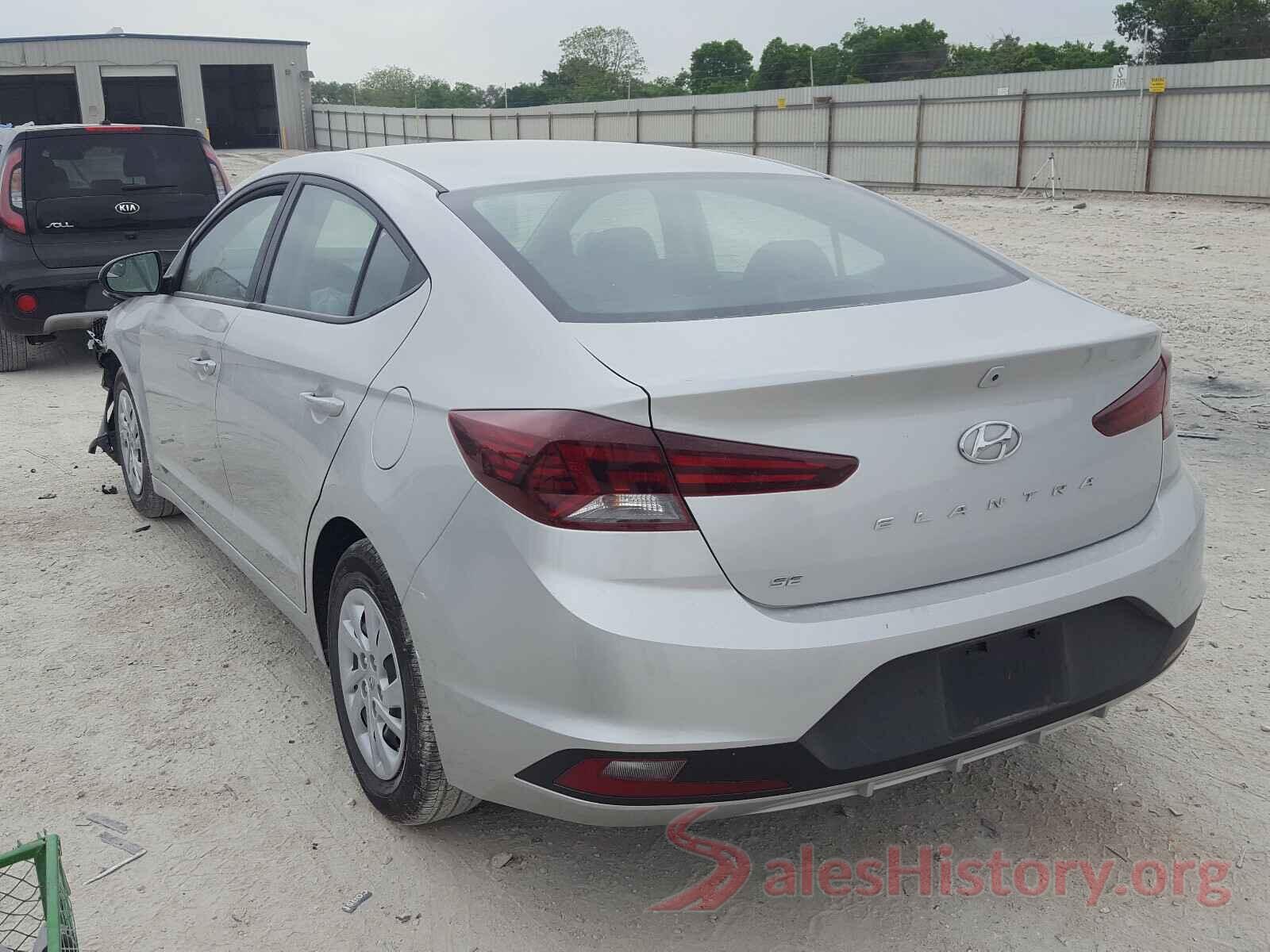 5NPD74LF4KH492607 2019 HYUNDAI ELANTRA