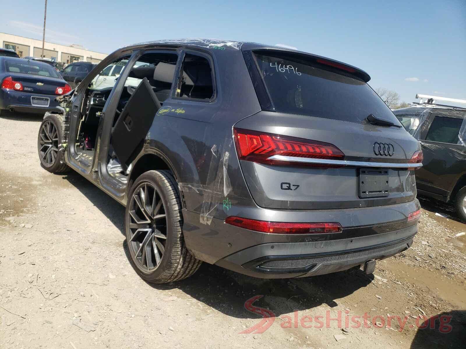 WA1VXAF72MD019458 2021 AUDI Q7