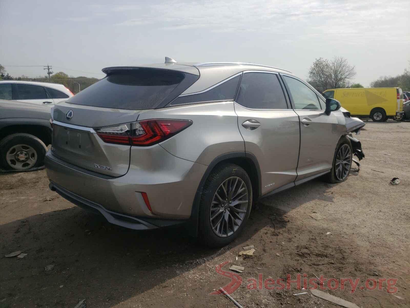 2T2BGMCA3KC041677 2019 LEXUS RX450