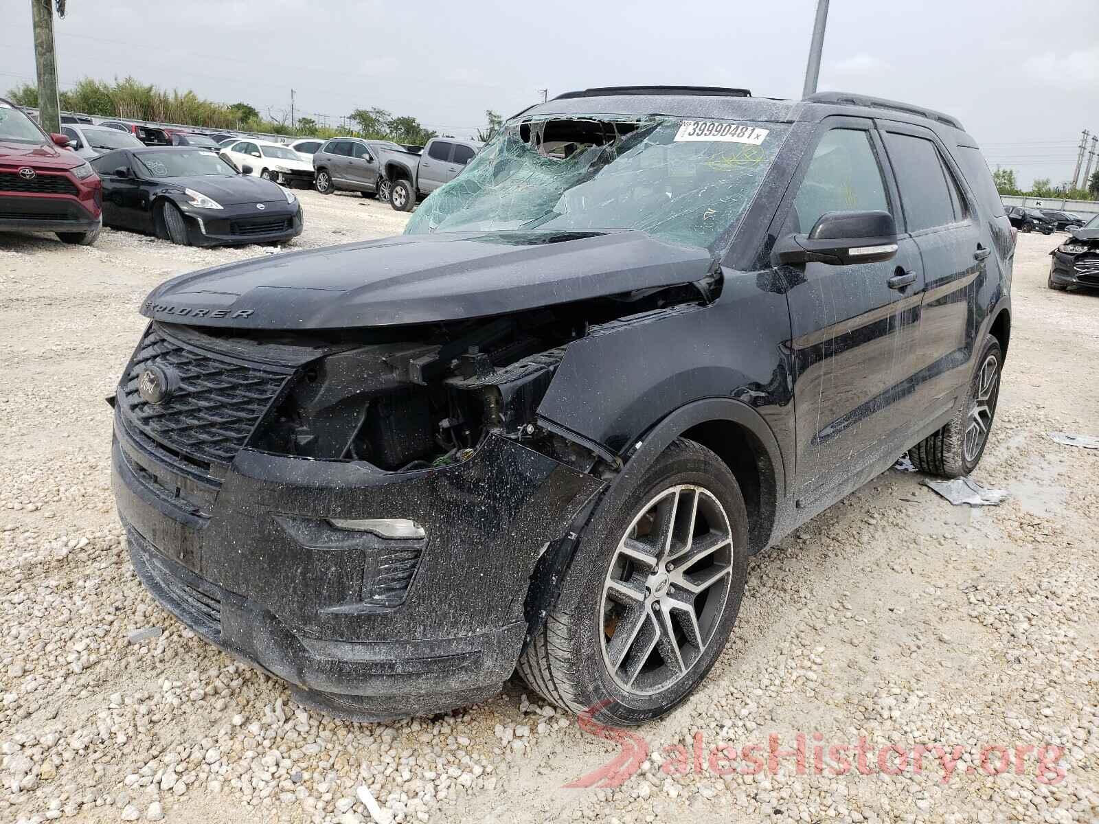 1FM5K8GT8JGB39554 2018 FORD EXPLORER