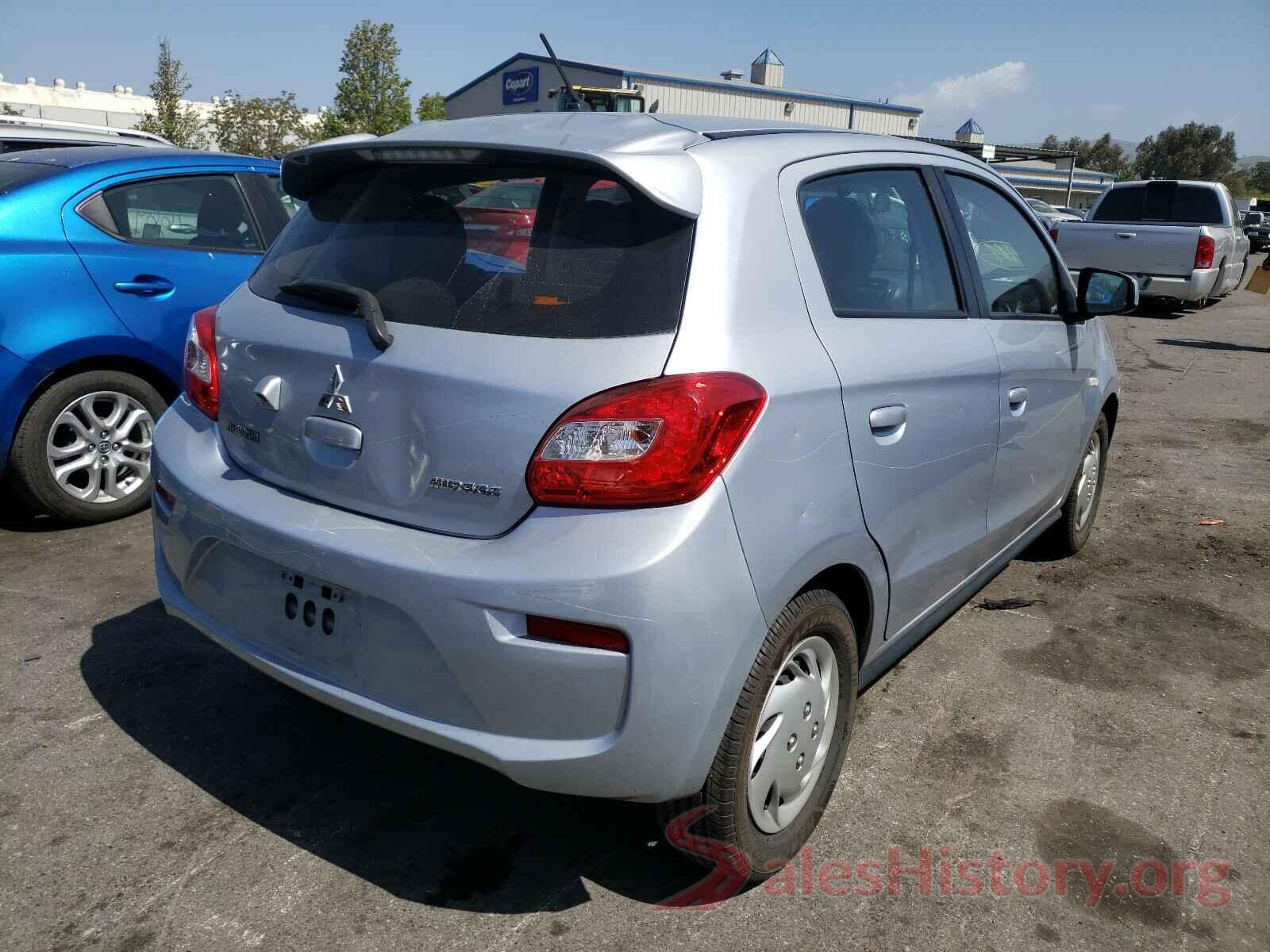 ML32A3HJ7JH010065 2018 MITSUBISHI MIRAGE