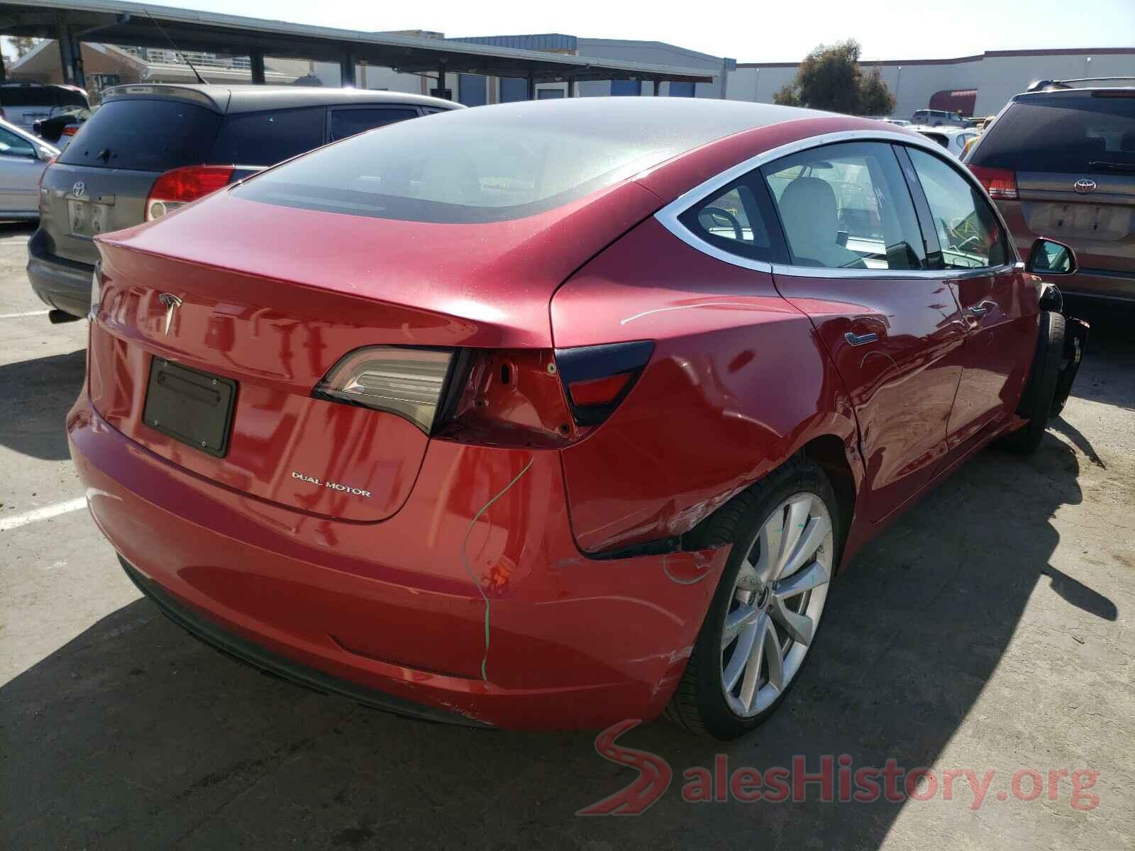 5YJ3E1EB4JF135161 2018 TESLA MODEL 3