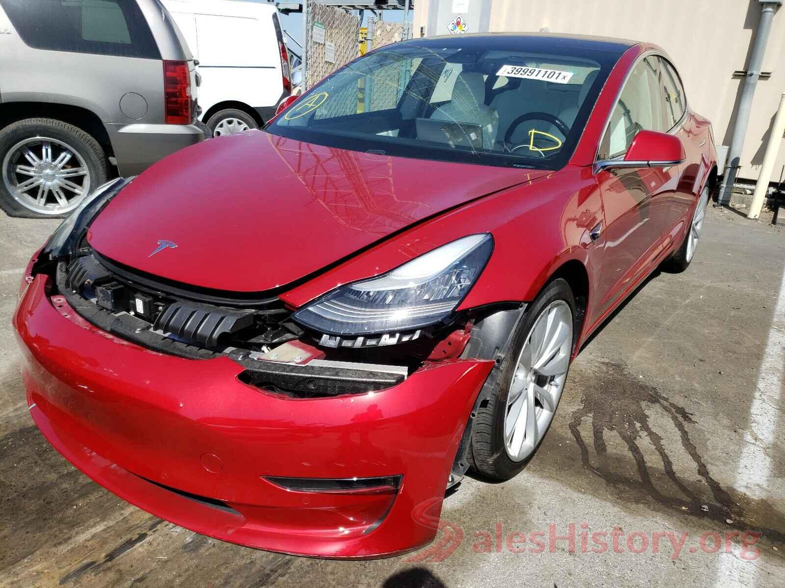 5YJ3E1EB4JF135161 2018 TESLA MODEL 3