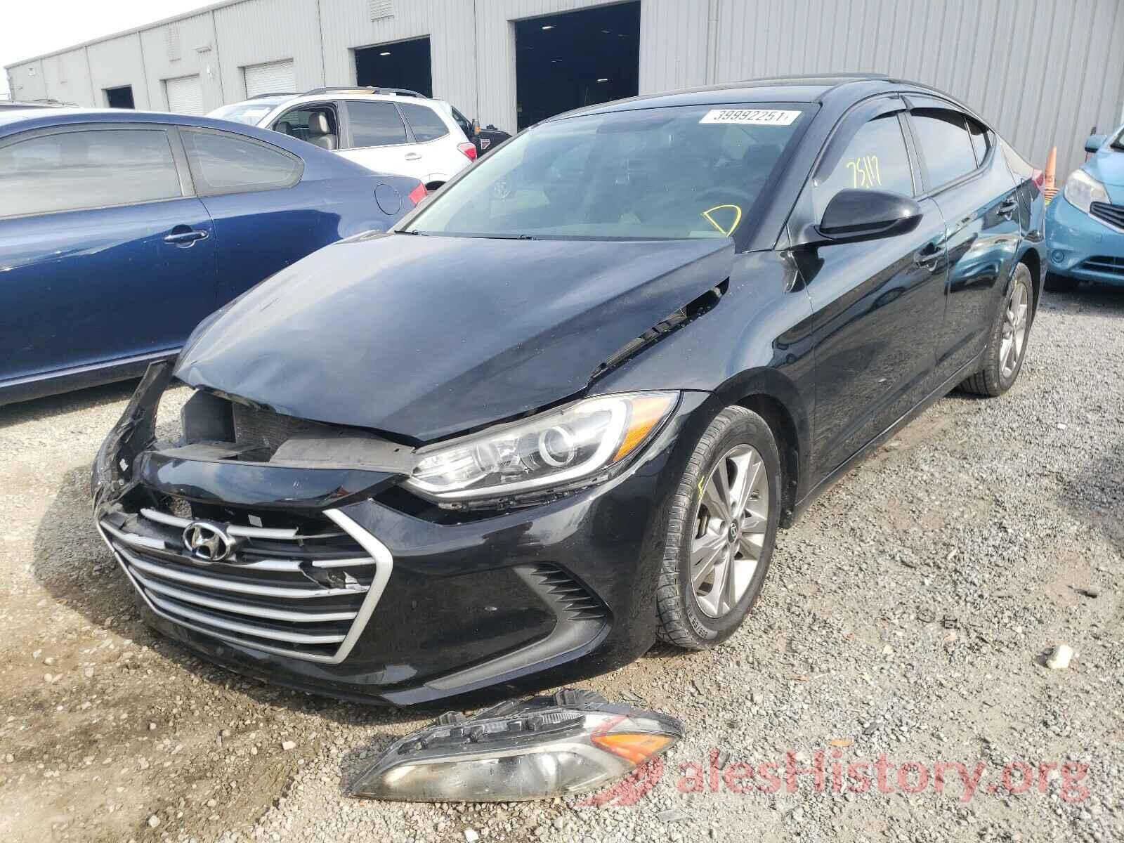 KMHD84LFXHU153535 2017 HYUNDAI ELANTRA