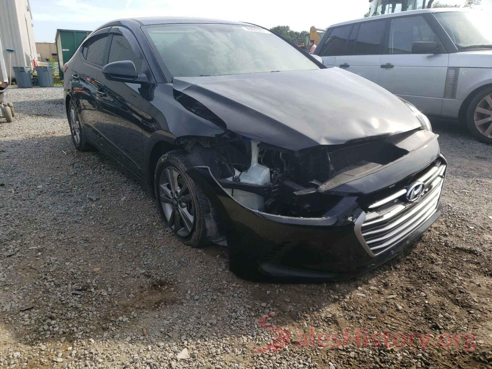 KMHD84LFXHU153535 2017 HYUNDAI ELANTRA