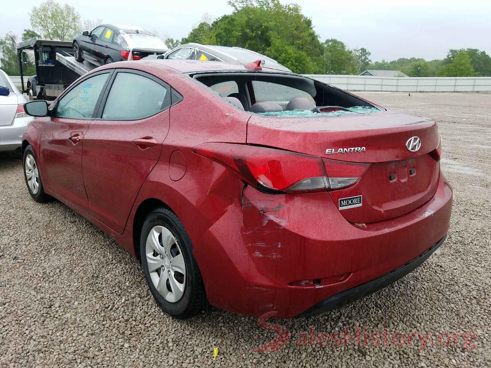 5NPDH4AE3GH712236 2016 HYUNDAI ELANTRA