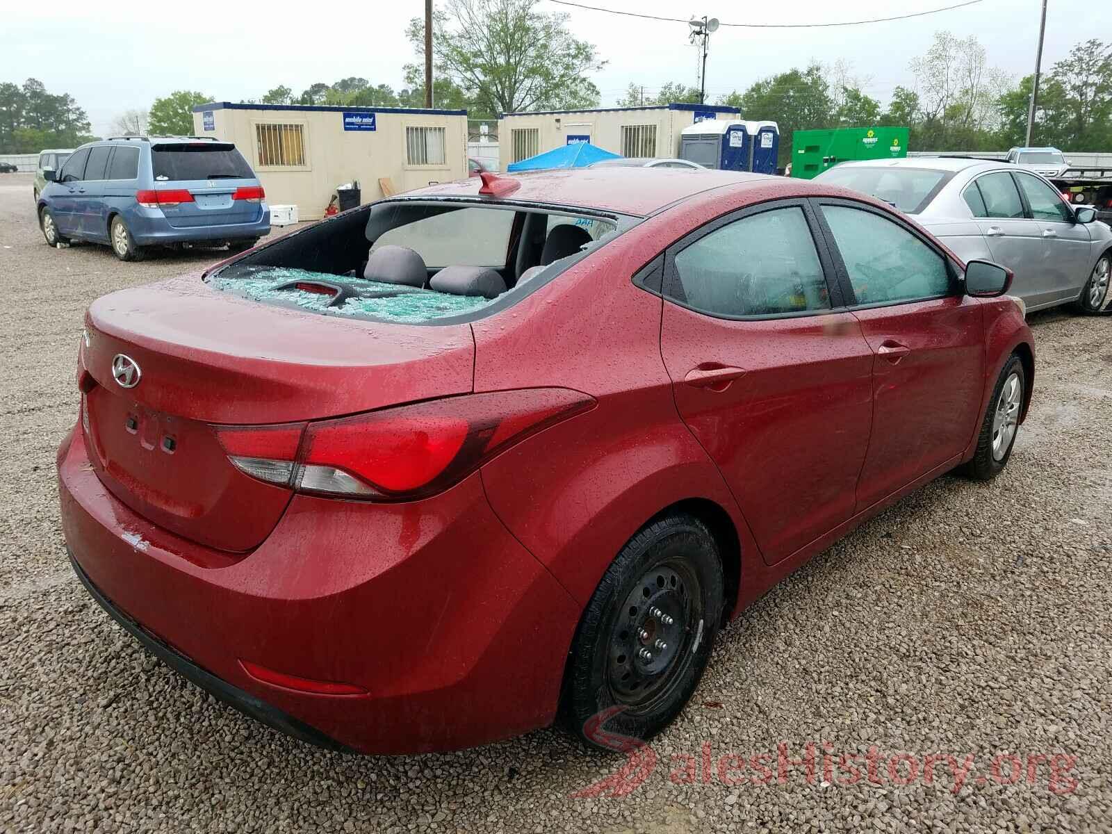 5NPDH4AE3GH712236 2016 HYUNDAI ELANTRA