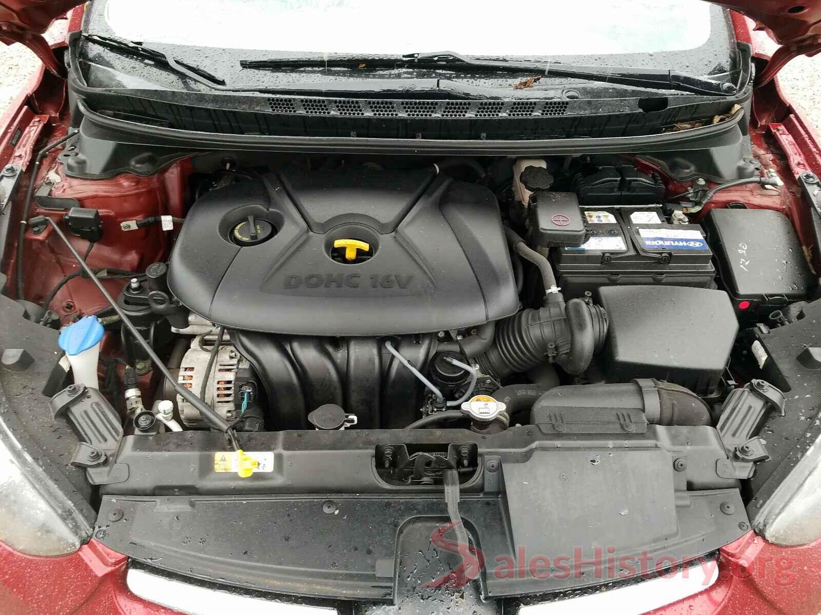 5NPDH4AE3GH712236 2016 HYUNDAI ELANTRA