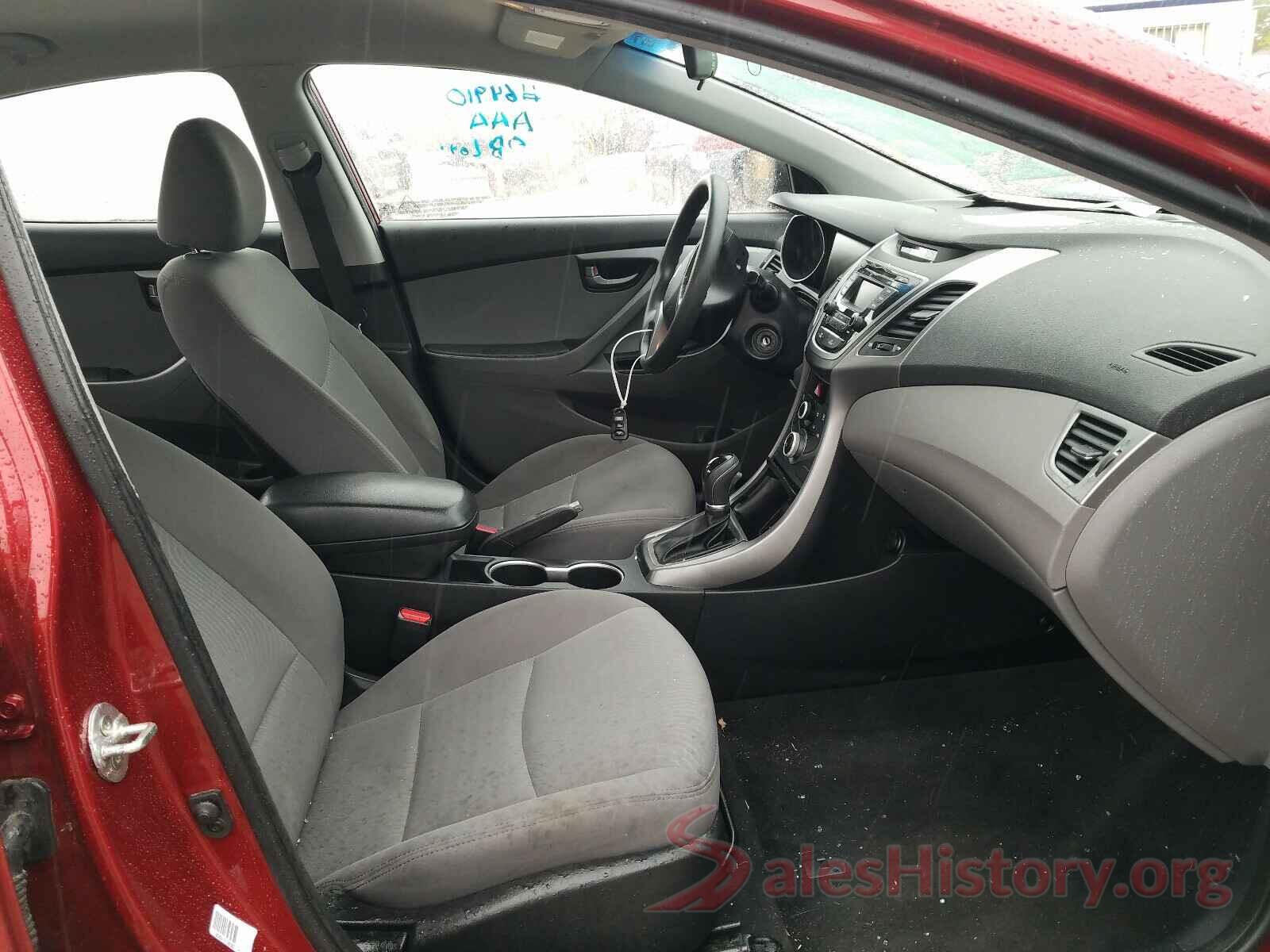 5NPDH4AE3GH712236 2016 HYUNDAI ELANTRA