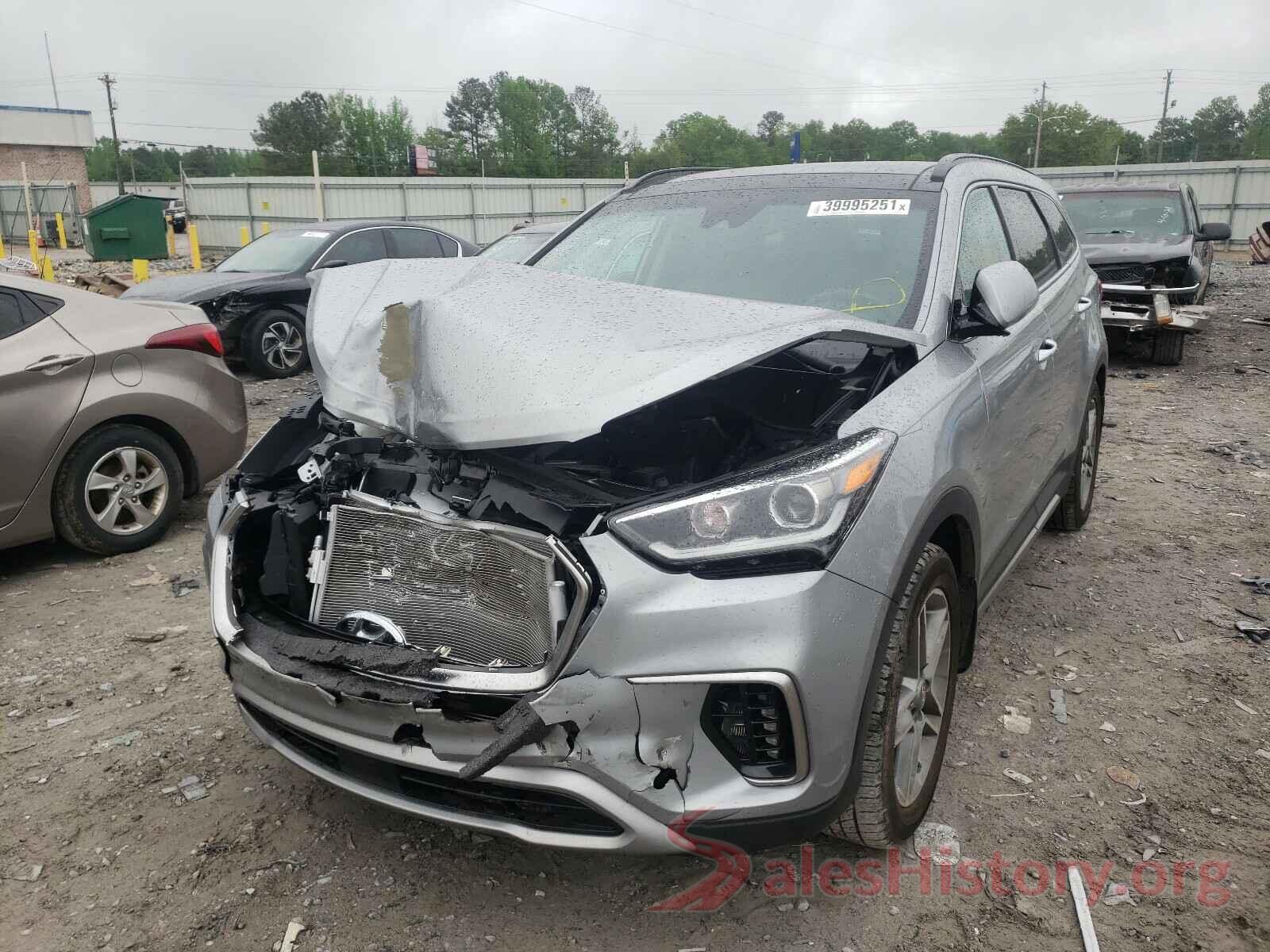 KM8SR4HFXKU297722 2019 HYUNDAI SANTA FE