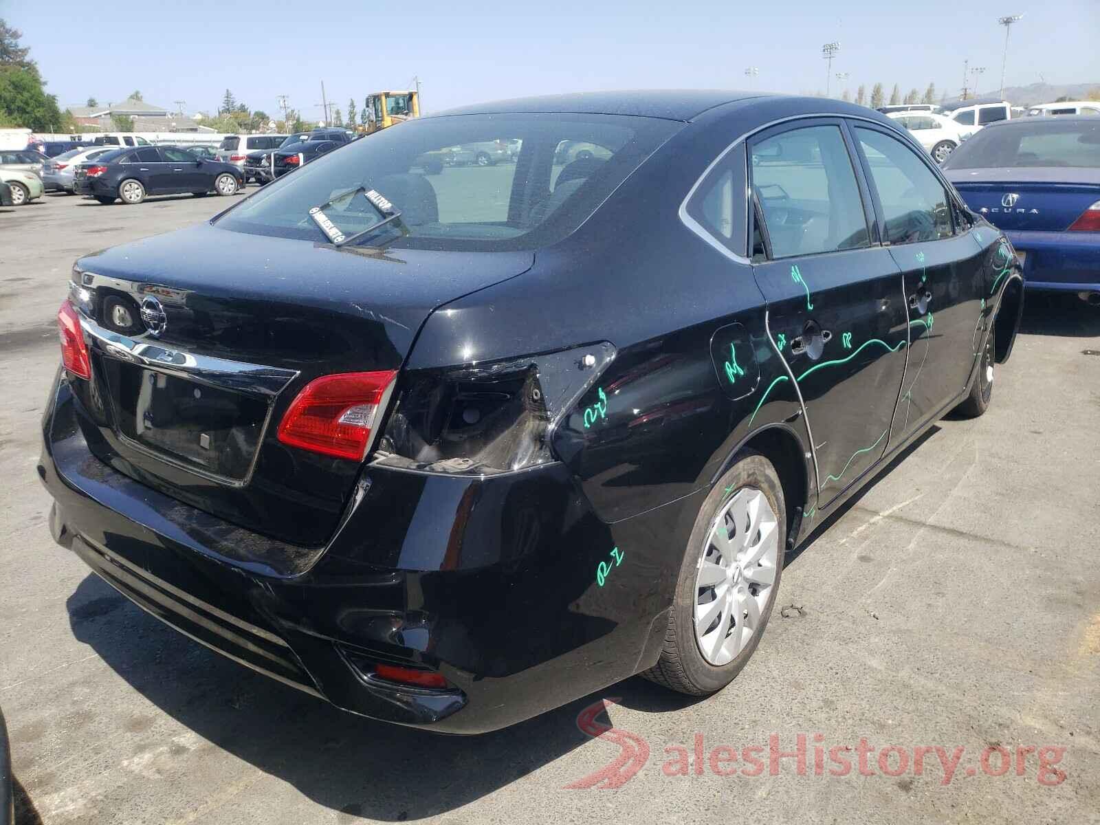 3N1AB7AP8KY256692 2019 NISSAN SENTRA