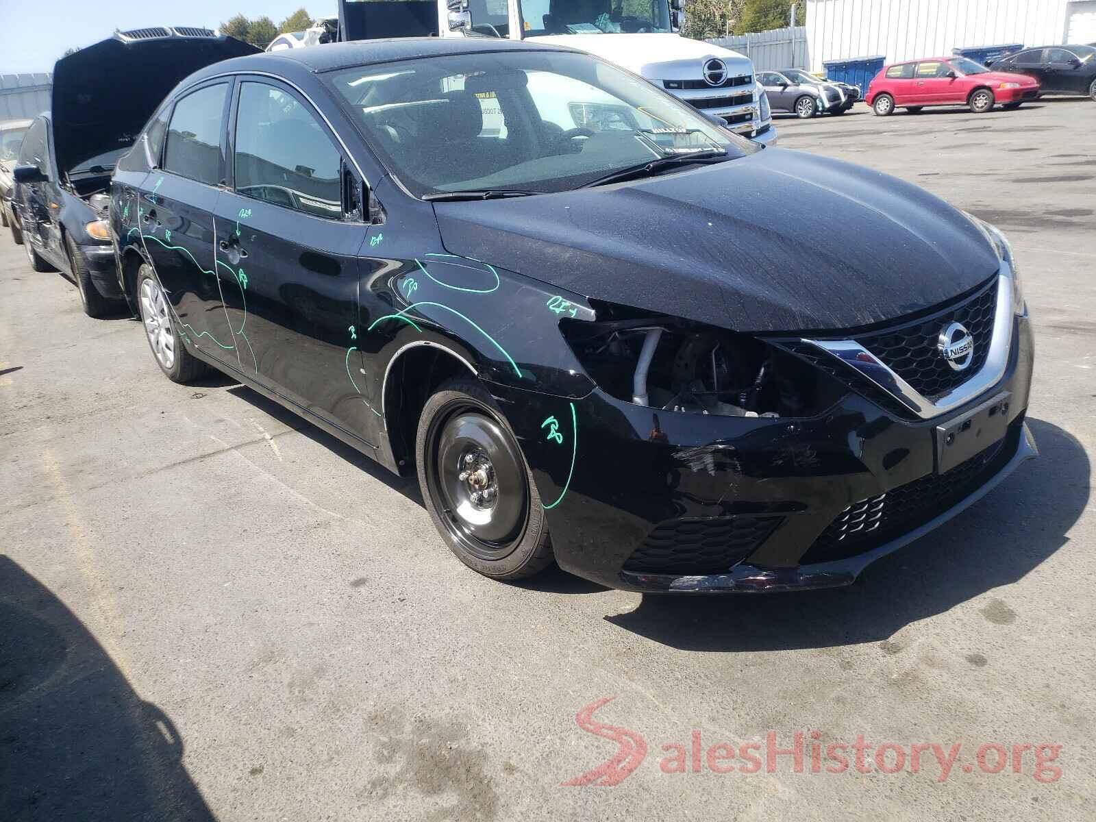 3N1AB7AP8KY256692 2019 NISSAN SENTRA