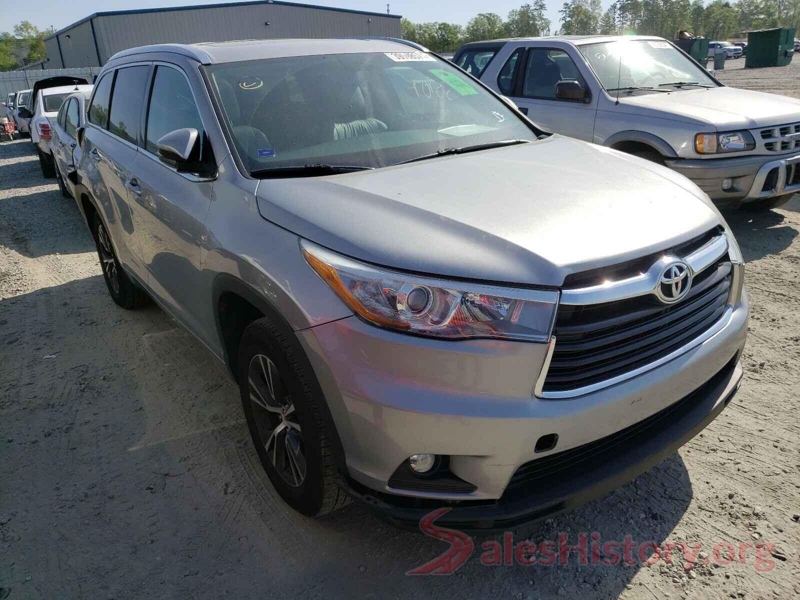 5TDKKRFH1GS139789 2016 TOYOTA HIGHLANDER