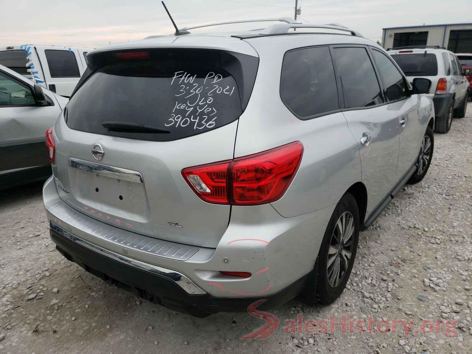 5N1DR2MN5HC612354 2017 NISSAN PATHFINDER