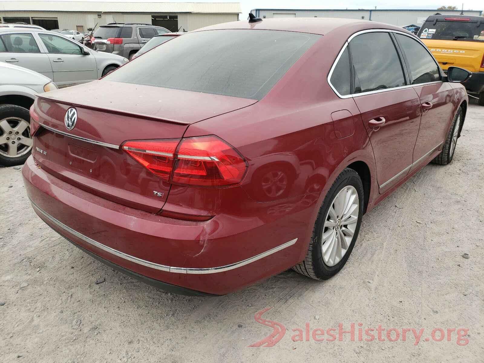 1VWBS7A38GC036576 2016 VOLKSWAGEN PASSAT