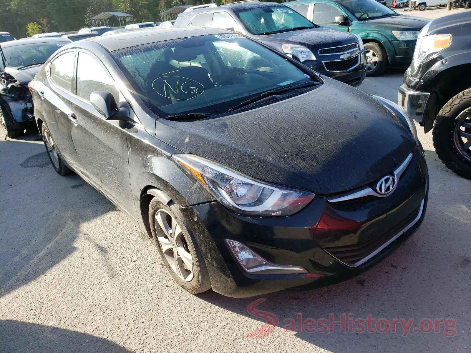 KMHDH4AE3GU588681 2016 HYUNDAI ELANTRA